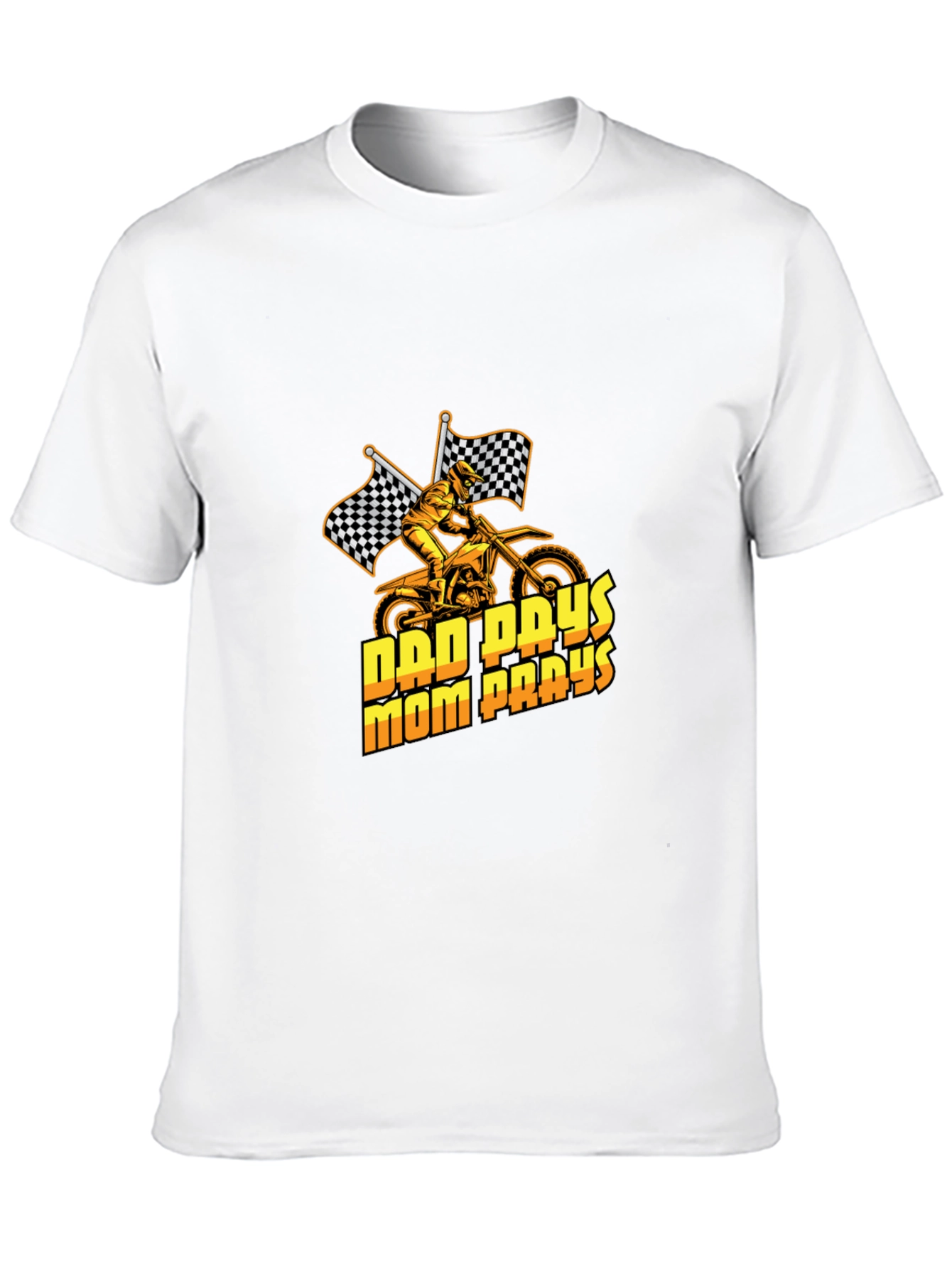 Dad Pays Mom Pays Motocross T-Shirt