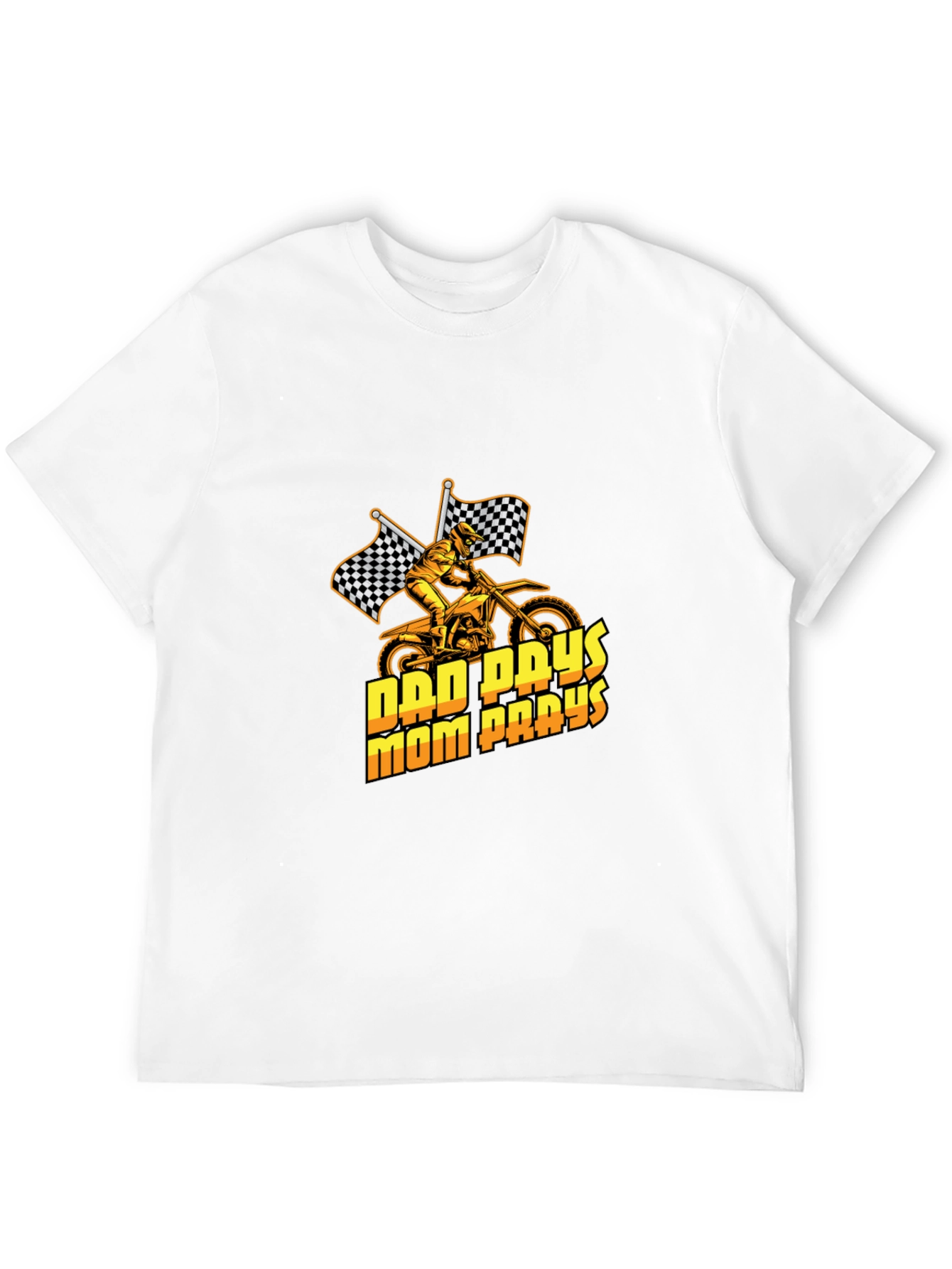 Dad Pays Mom Pays Motocross T-Shirt