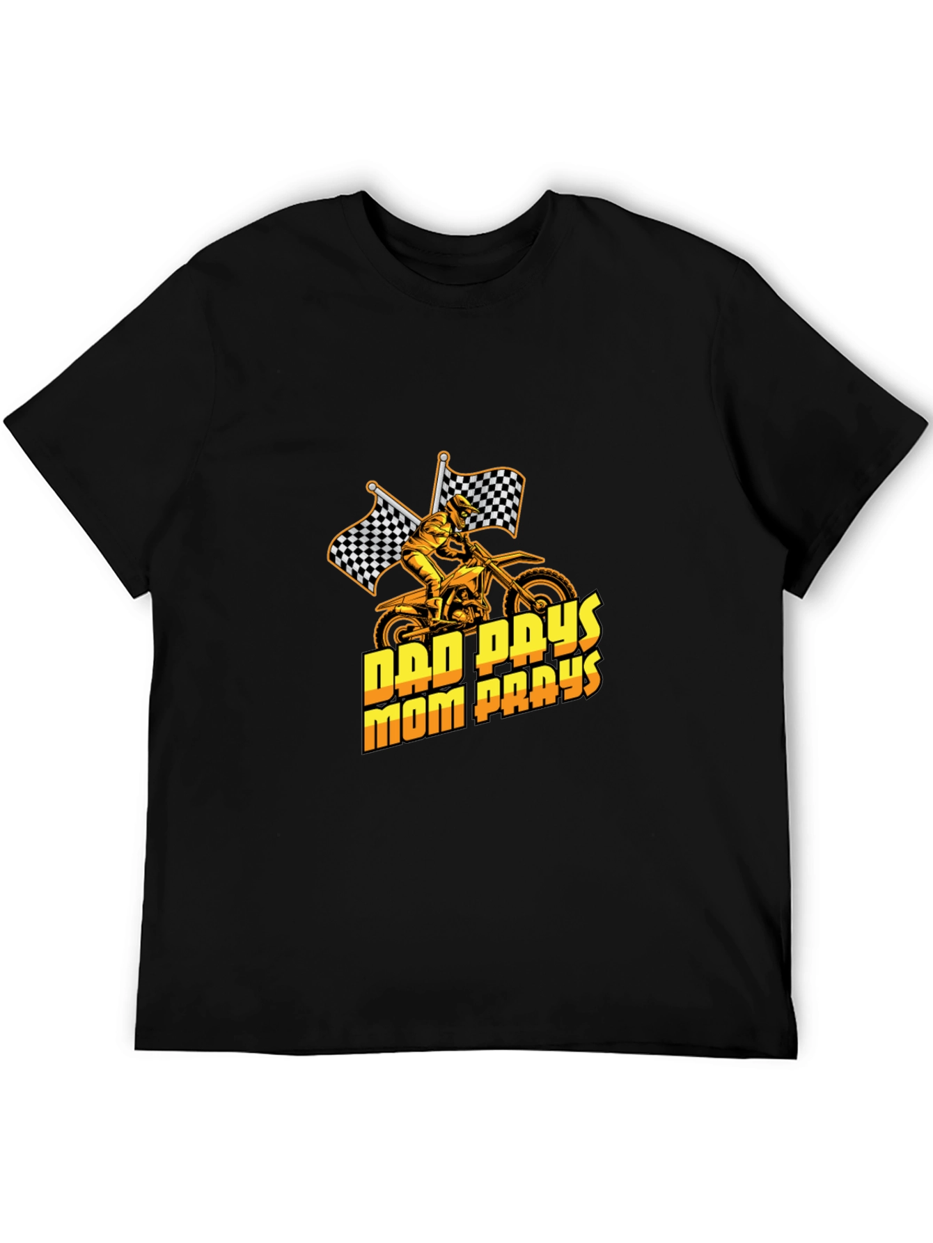 Dad Pays Mom Pays Motocross T-Shirt