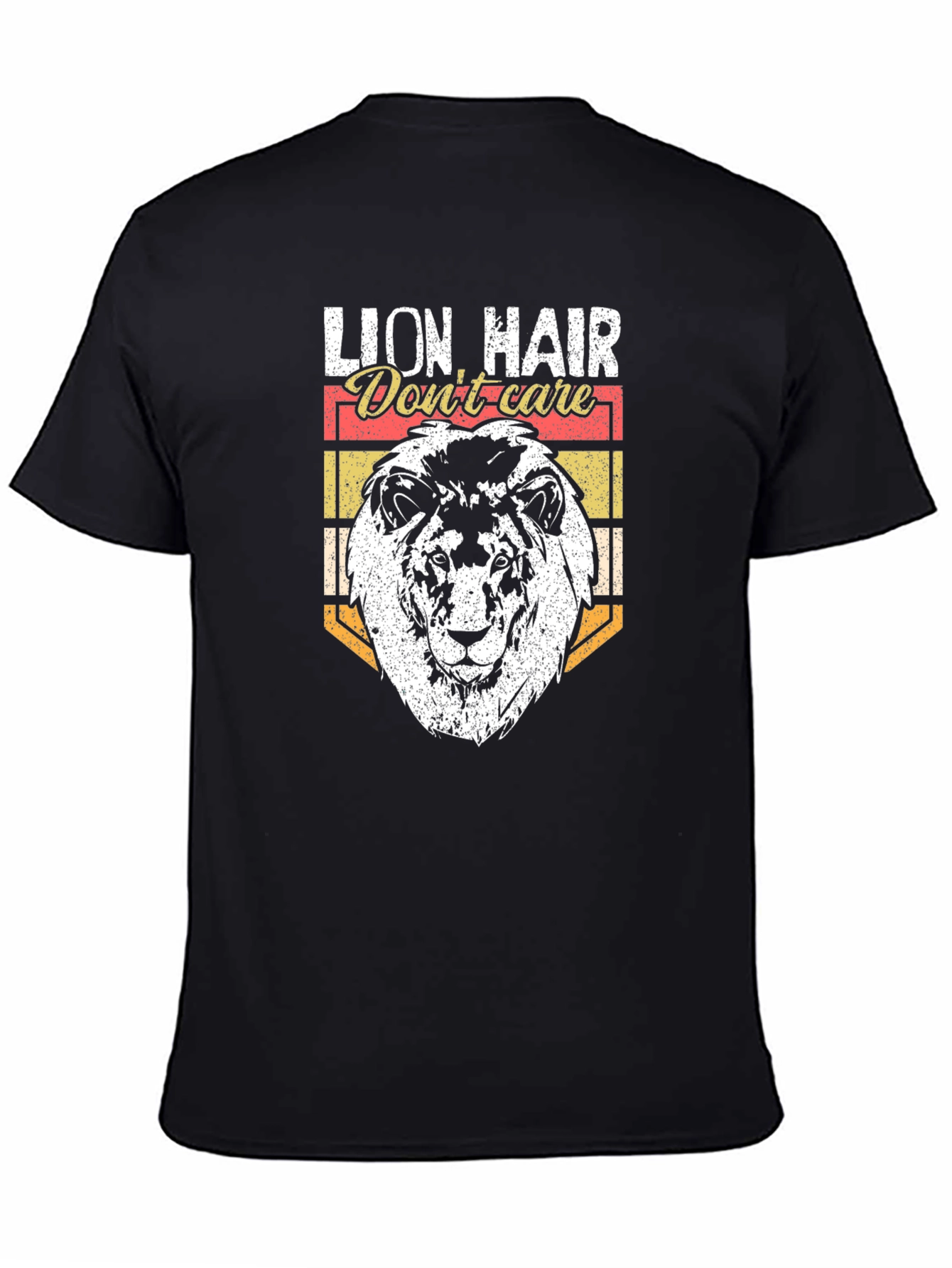 Lion Hair Dont Care Graphic Tee