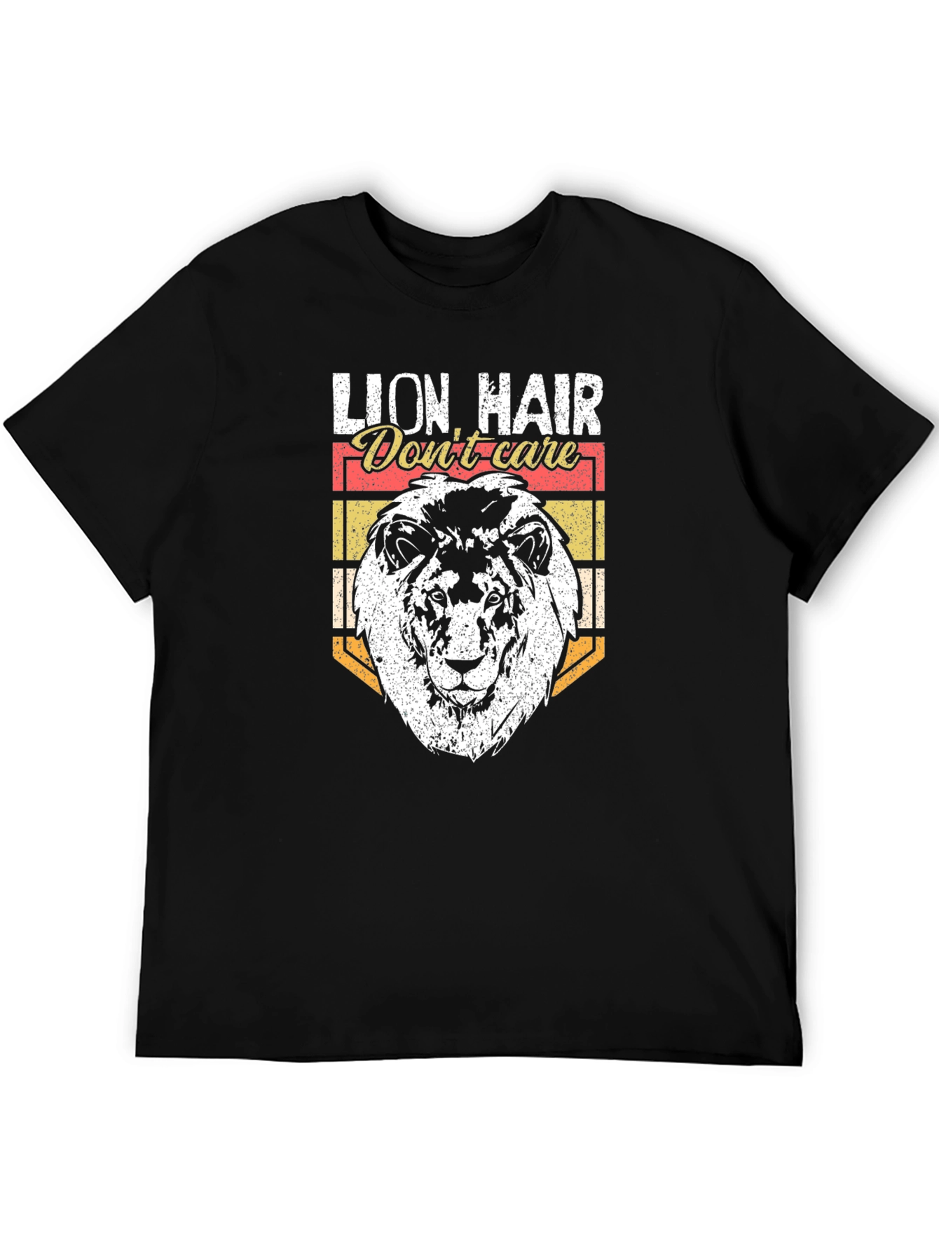 Lion Hair Dont Care Graphic Tee