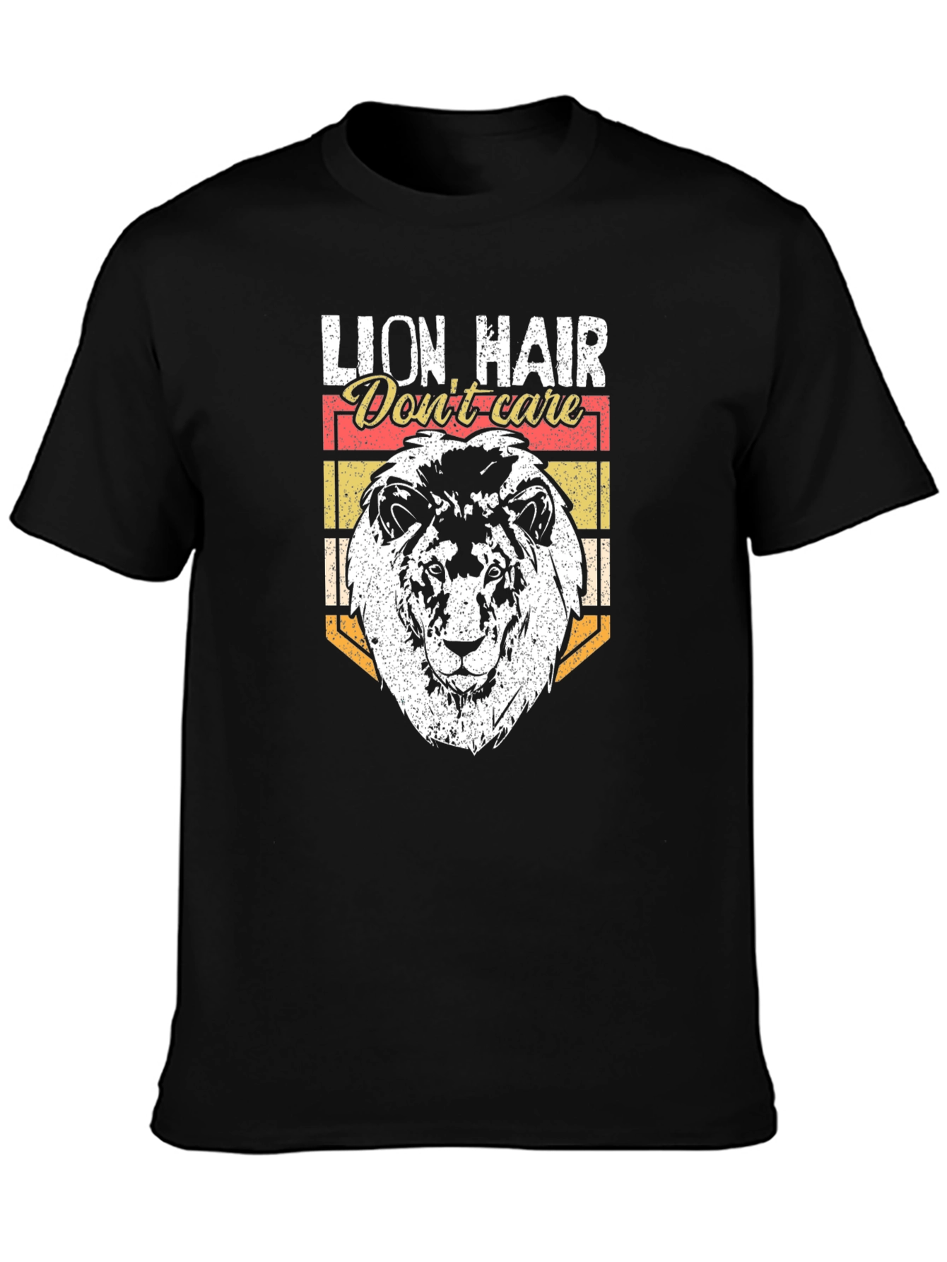 Lion Hair Dont Care Graphic Tee