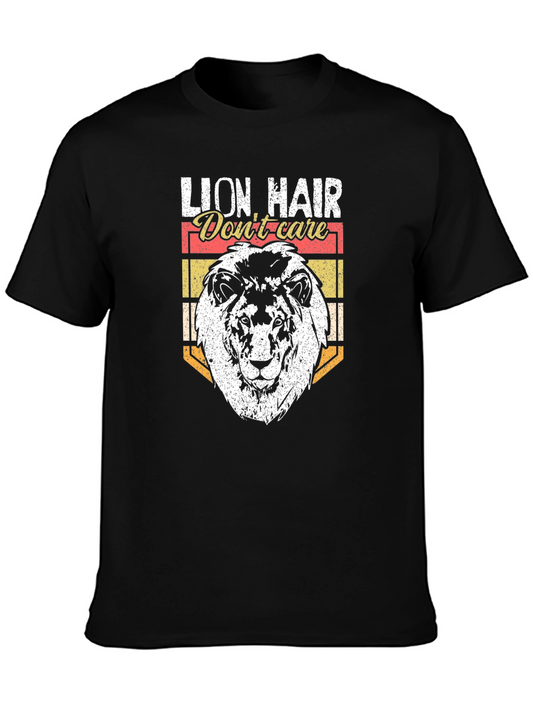Lion Hair Dont Care Graphic Tee