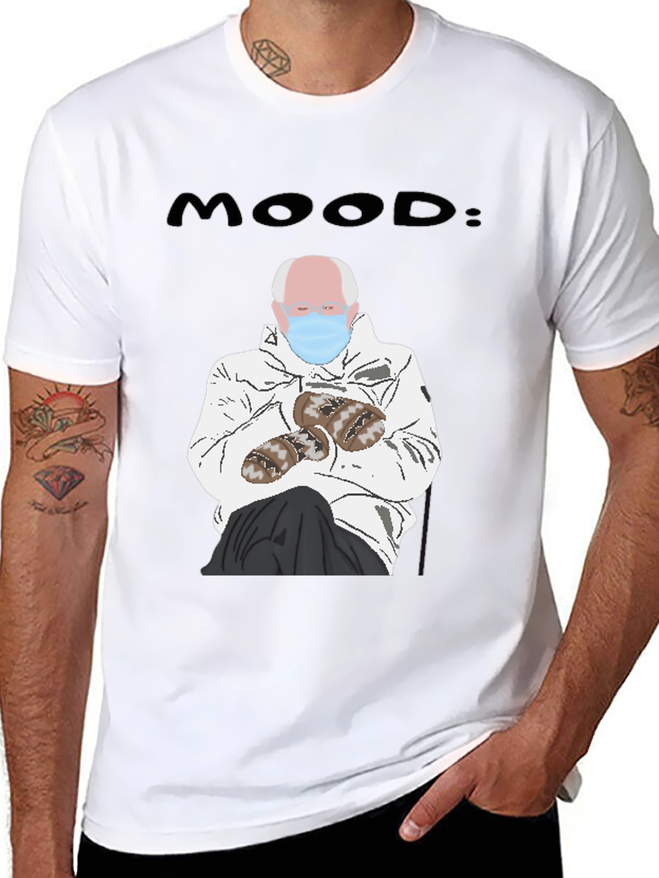 Bernie Sanders Mood Meme T-Shirt