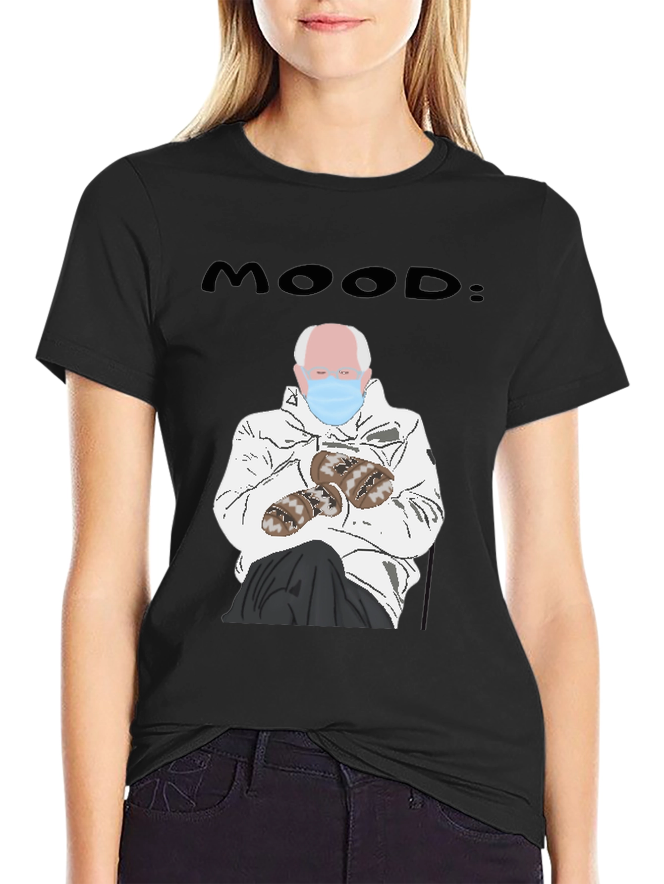 Bernie Sanders Mood Meme T-Shirt