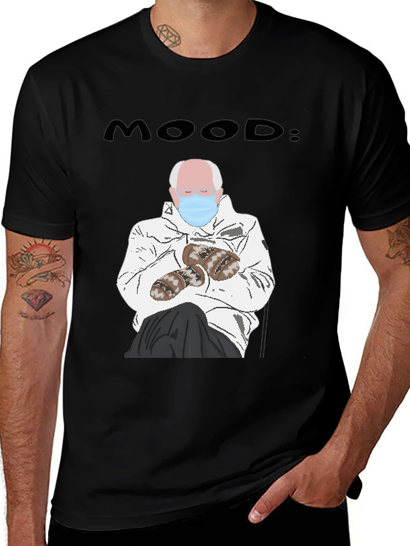 Bernie Sanders Mood Meme T-Shirt