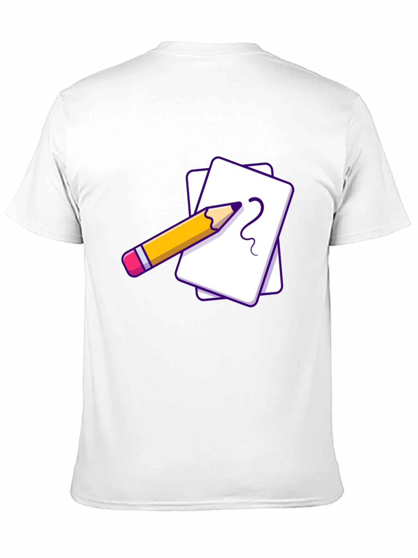 Creative Sketch Tee - Black Graphic T-Shirt