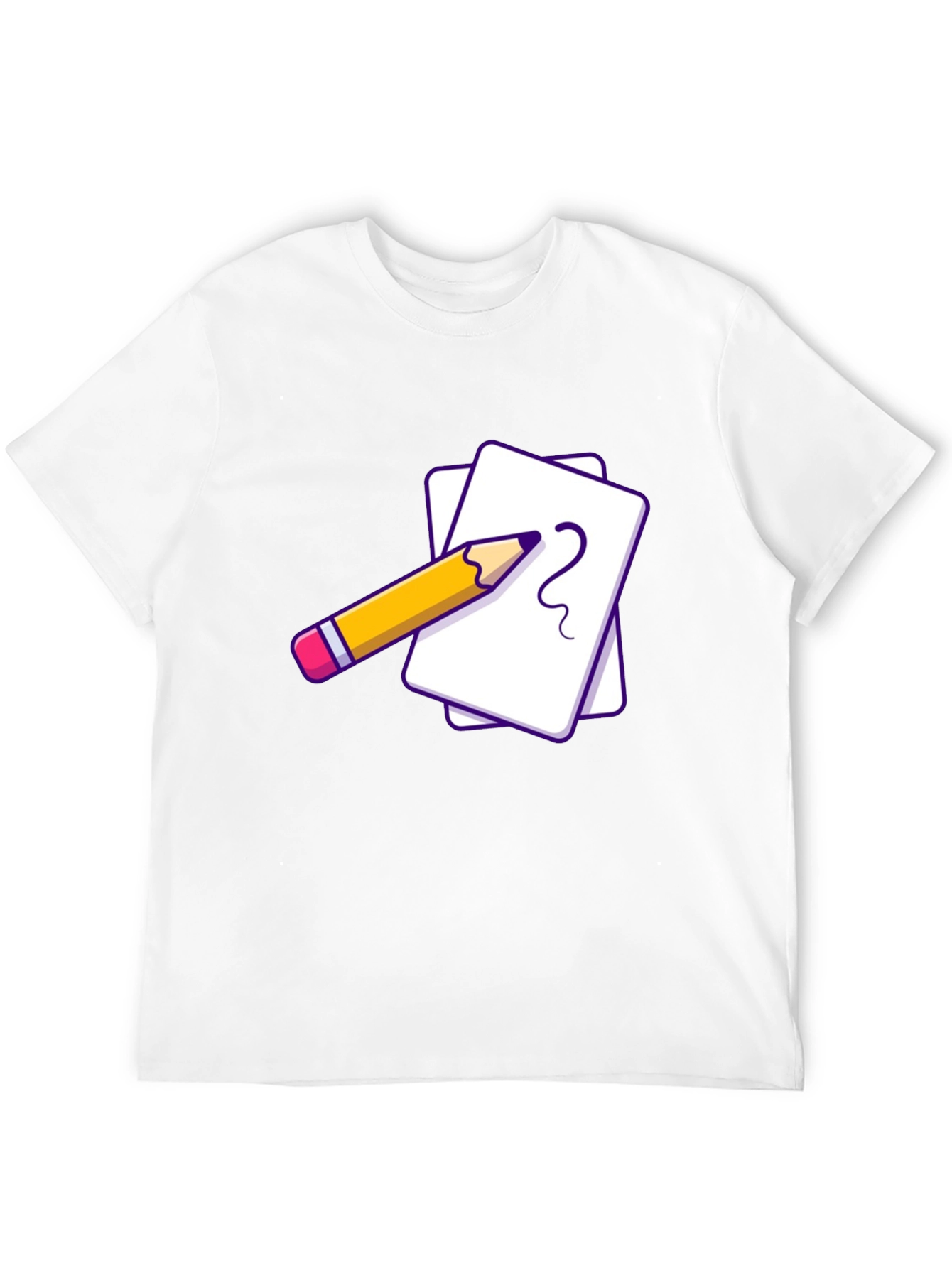 Creative Sketch Tee - Black Graphic T-Shirt