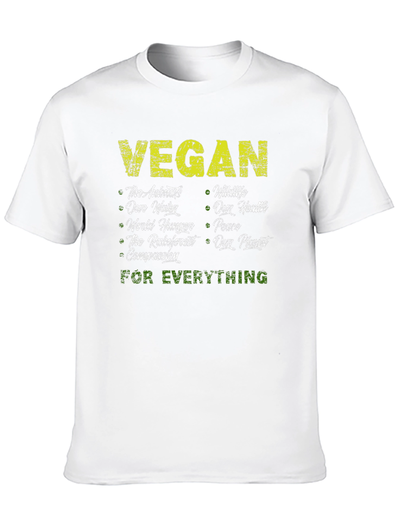 Vegan T-Shirt: Animals Wildlife Planet