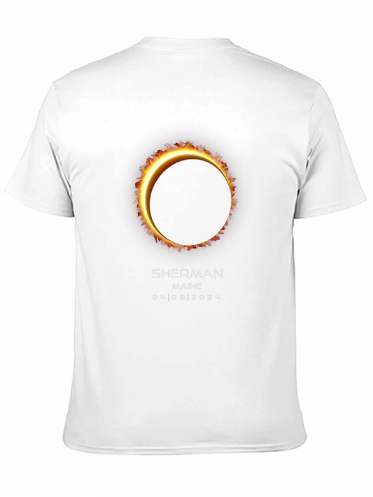 Sherman Maine Total Solar Eclipse 2024 T-Shirt
