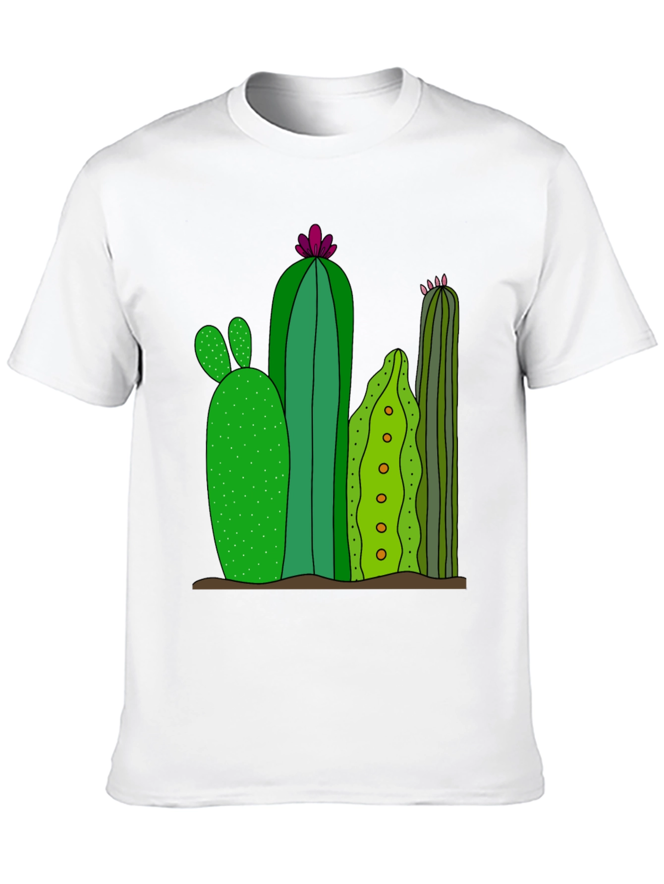 Cactus Graphic Print T-Shirt
