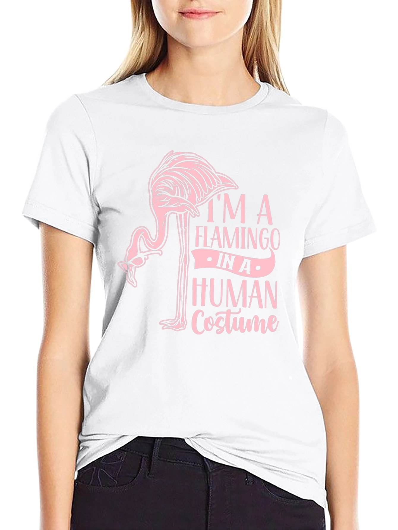 Im a Flamingo in a Human Costume T-Shirt
