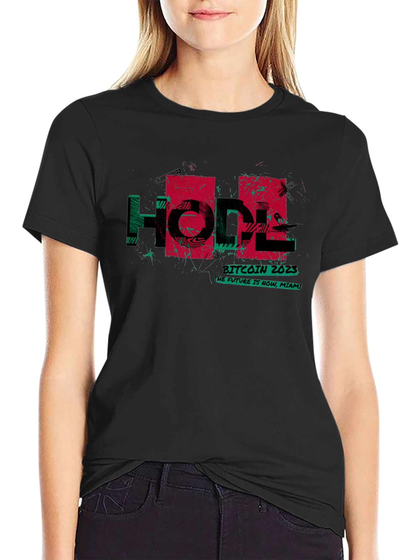 HODL Bitcoin 2023 Black T-Shirt