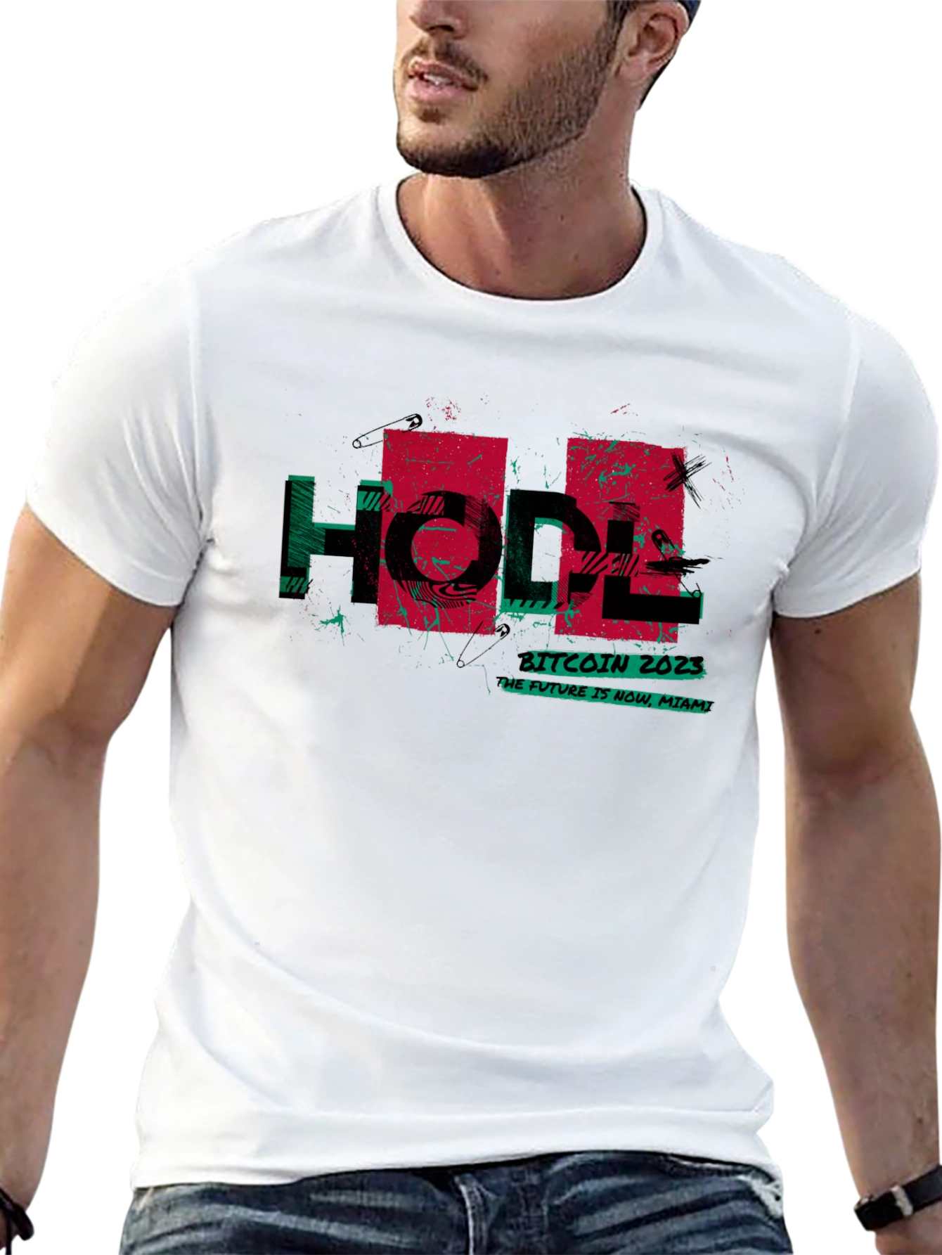 HODL Bitcoin 2023 Black T-Shirt