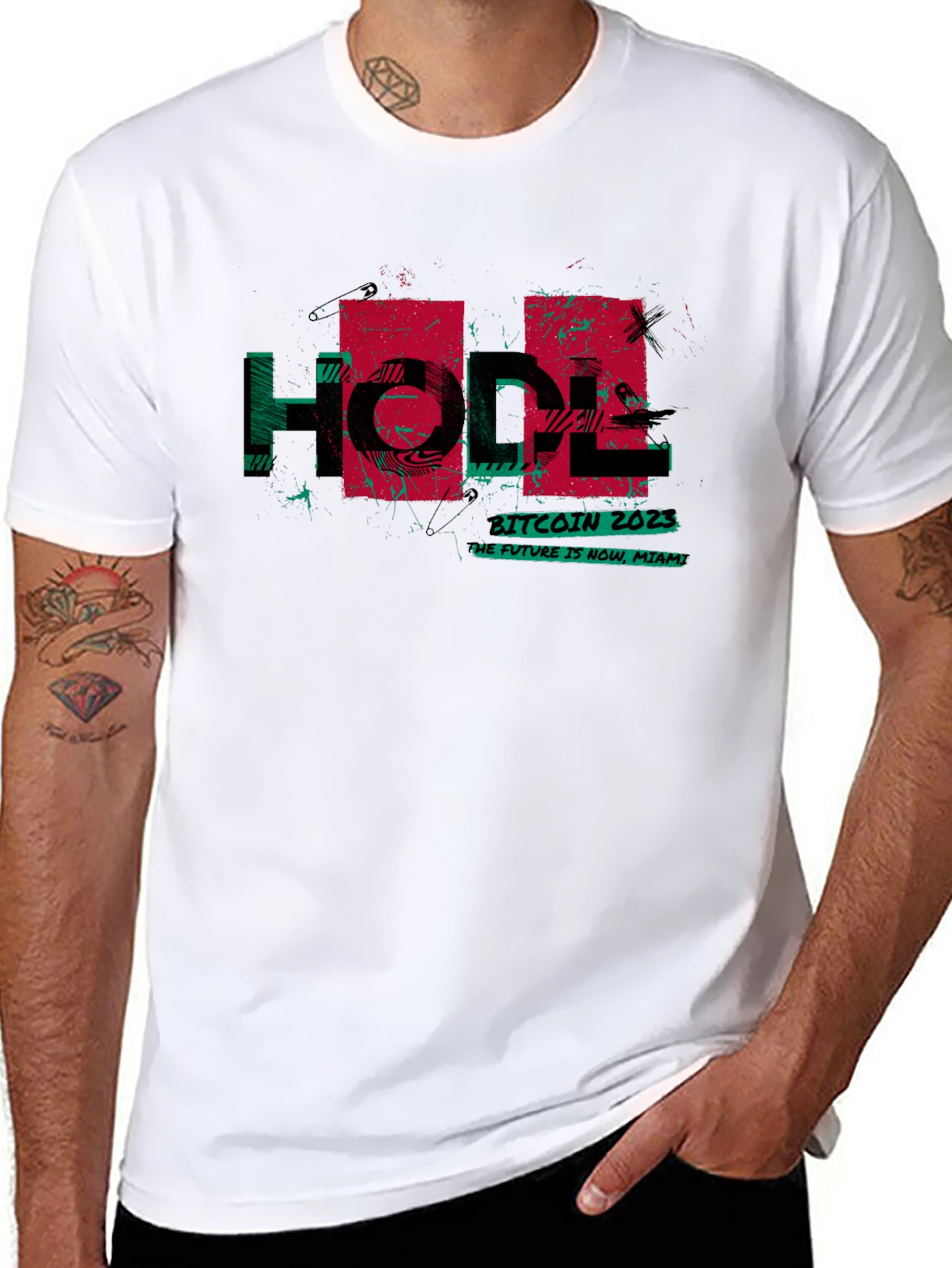 HODL Bitcoin 2023 Black T-Shirt