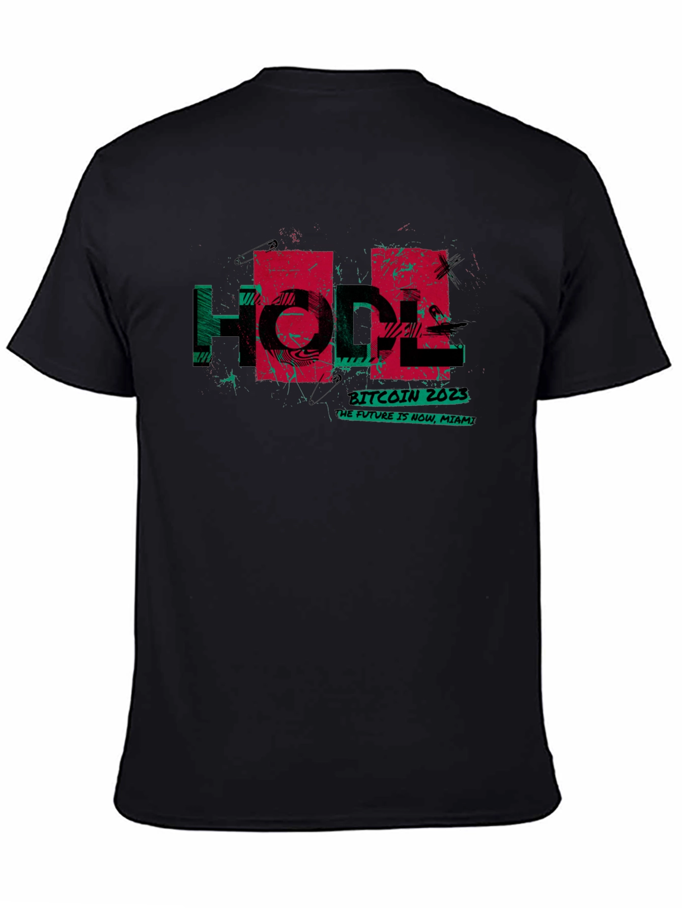 HODL Bitcoin 2023 Black T-Shirt