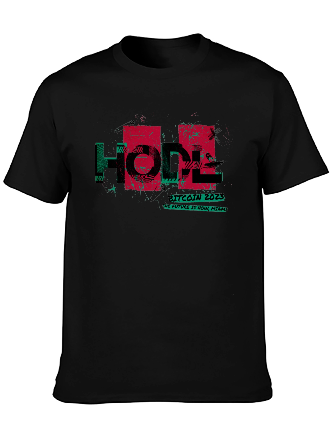 HODL Bitcoin 2023 Black T-Shirt