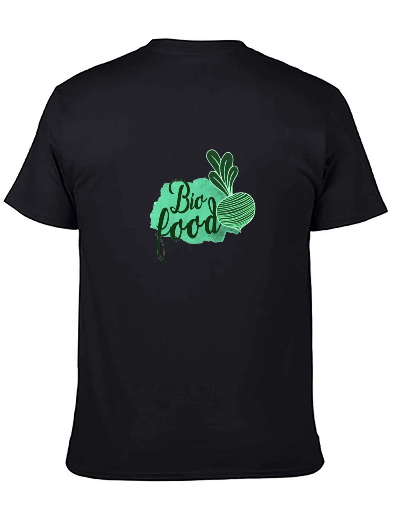 Bio Food Graphic Tee - Eco-Friendly Style