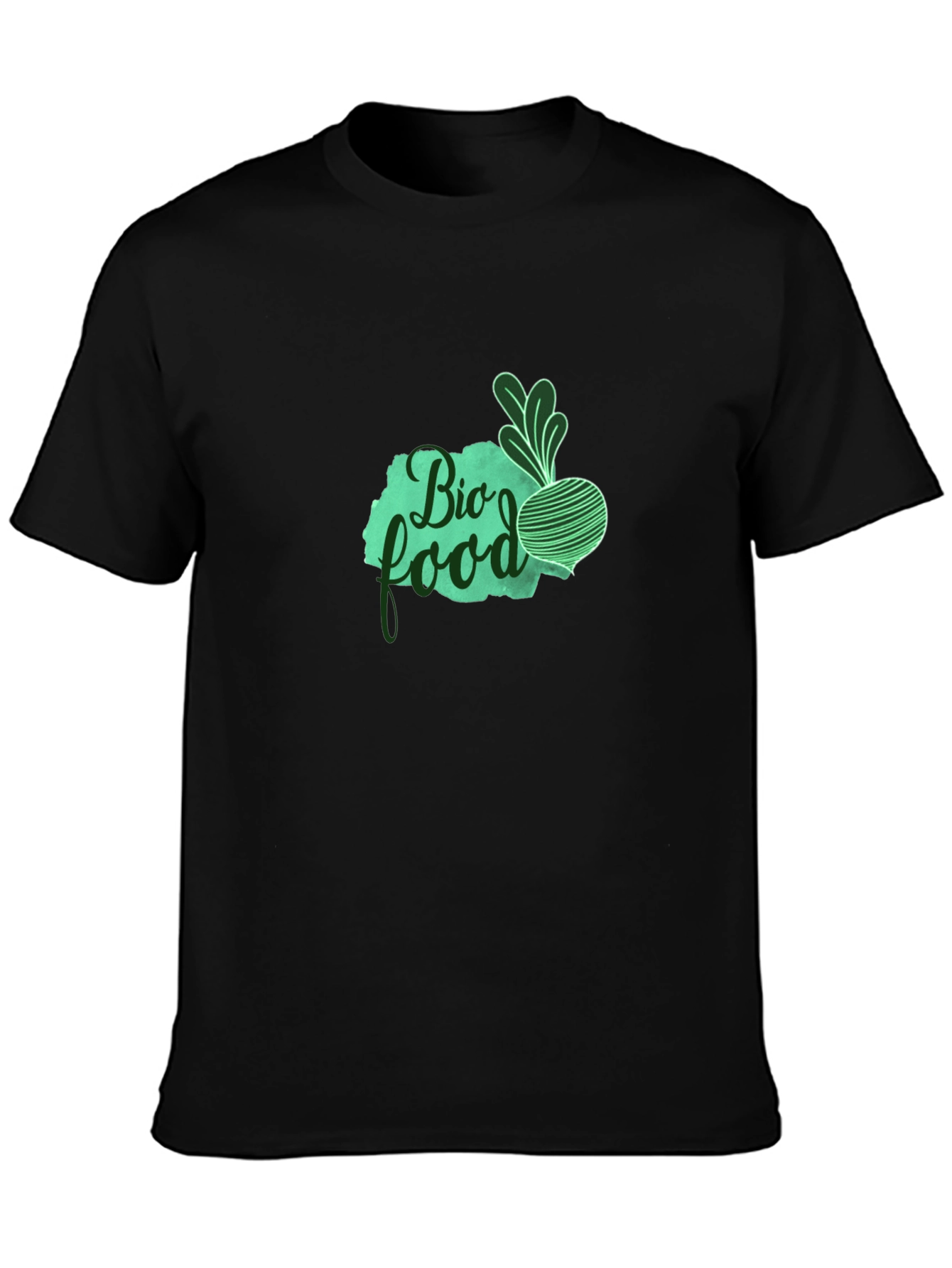 Bio Food Graphic Tee - Eco-Friendly Style