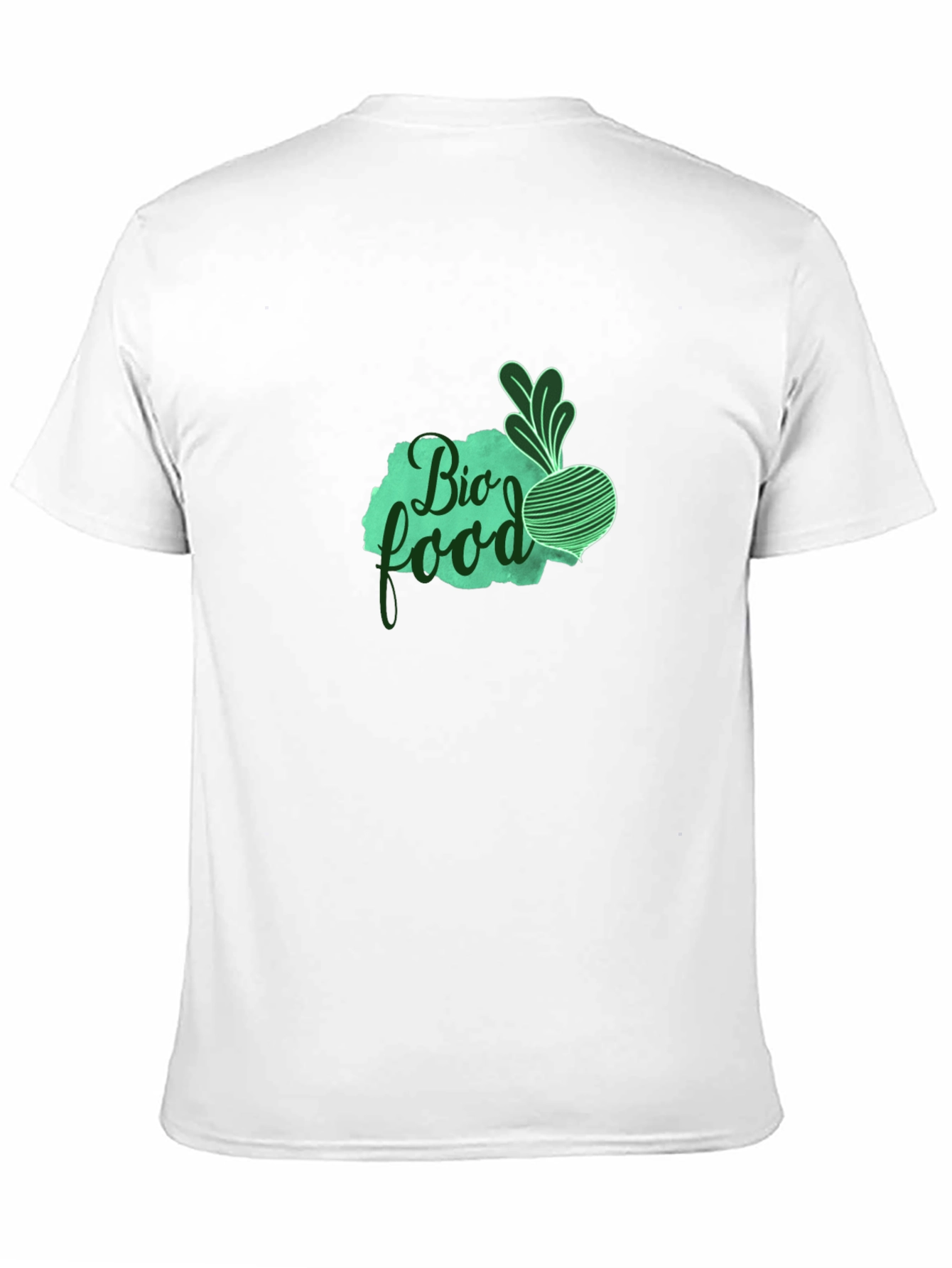 Bio Food Graphic Tee - Eco-Friendly Style