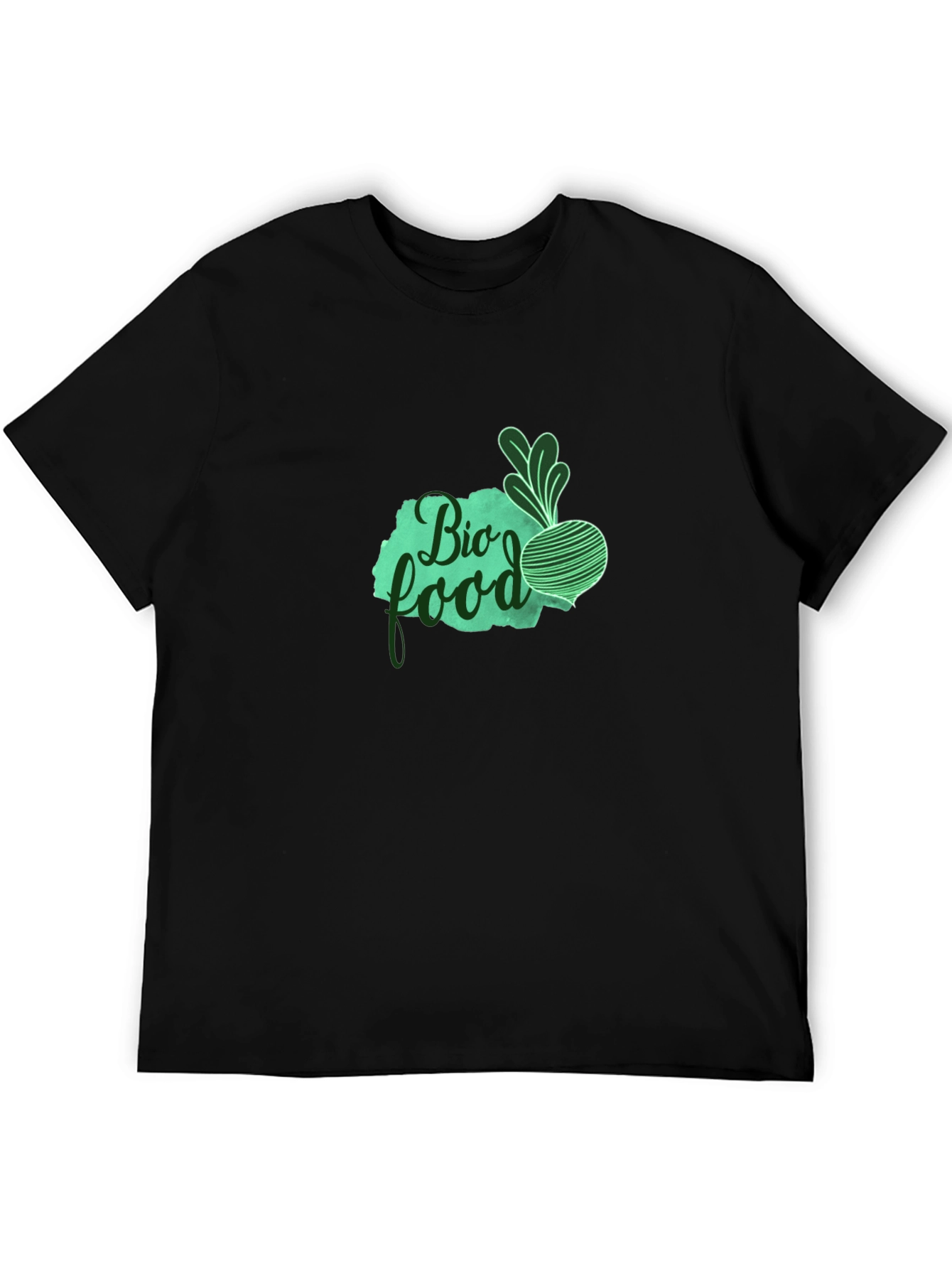 Bio Food Graphic Tee - Eco-Friendly Style
