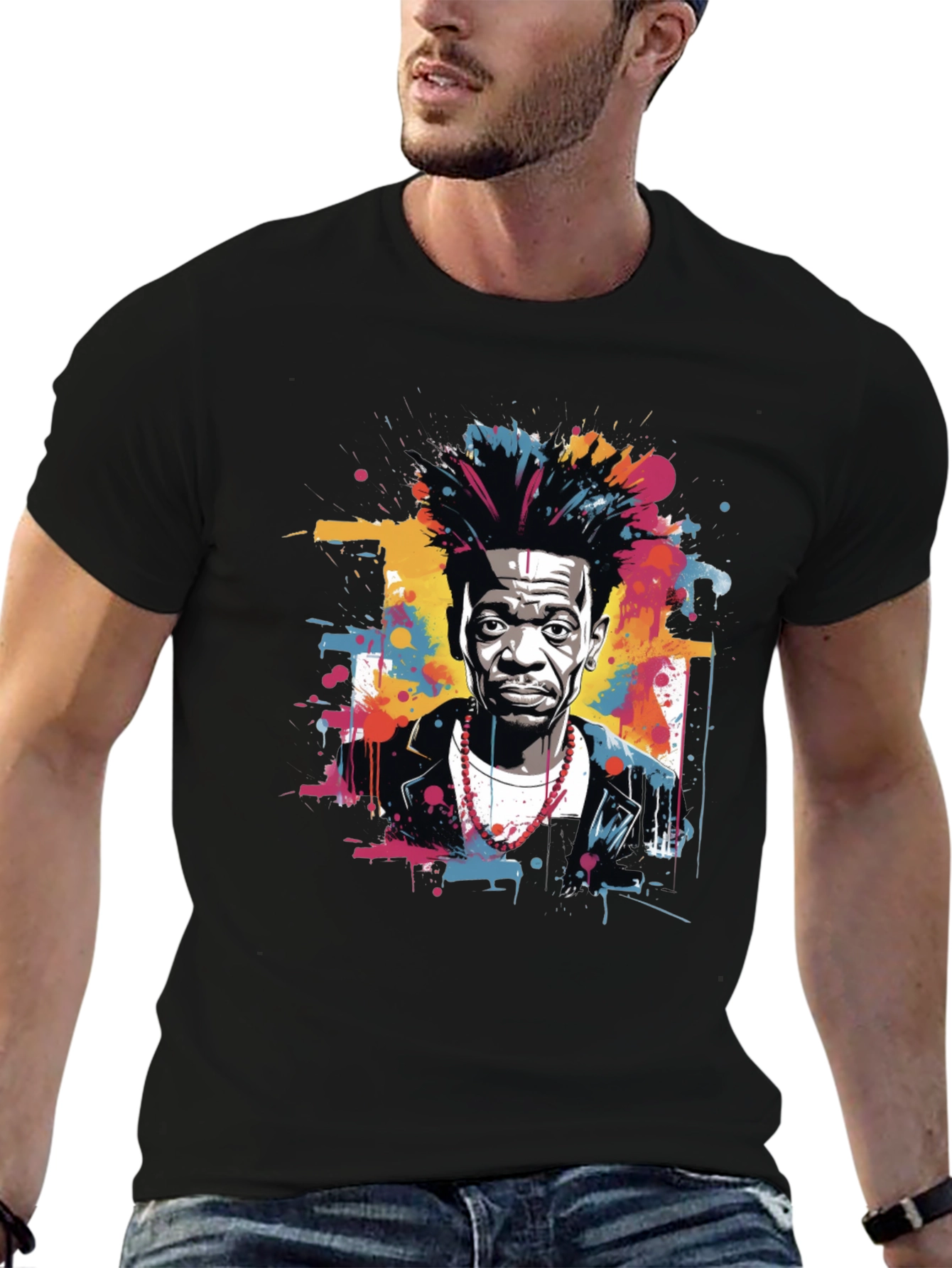 Bold Graphic Tee: Samuel L. Jackson Inspired Design