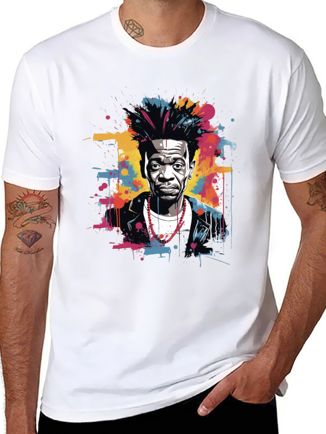 Bold Graphic Tee: Samuel L. Jackson Inspired Design