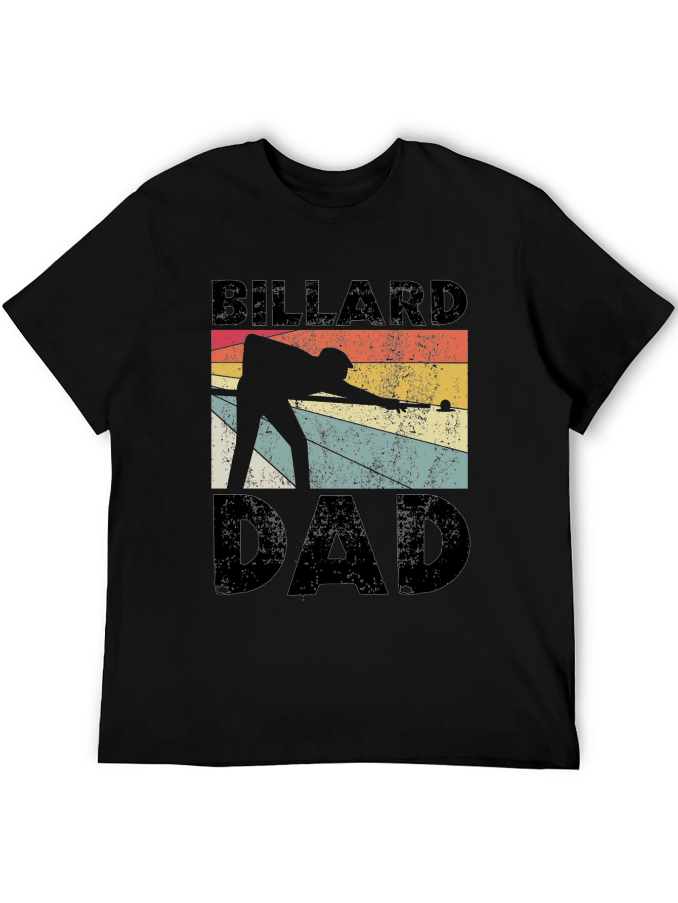 Billiard Dad Graphic T-Shirt - Retro Style