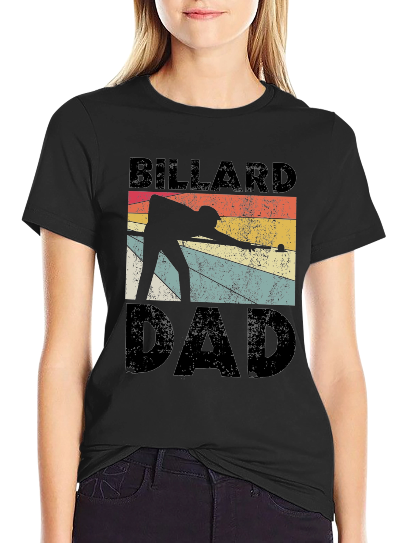 Billiard Dad Graphic T-Shirt - Retro Style