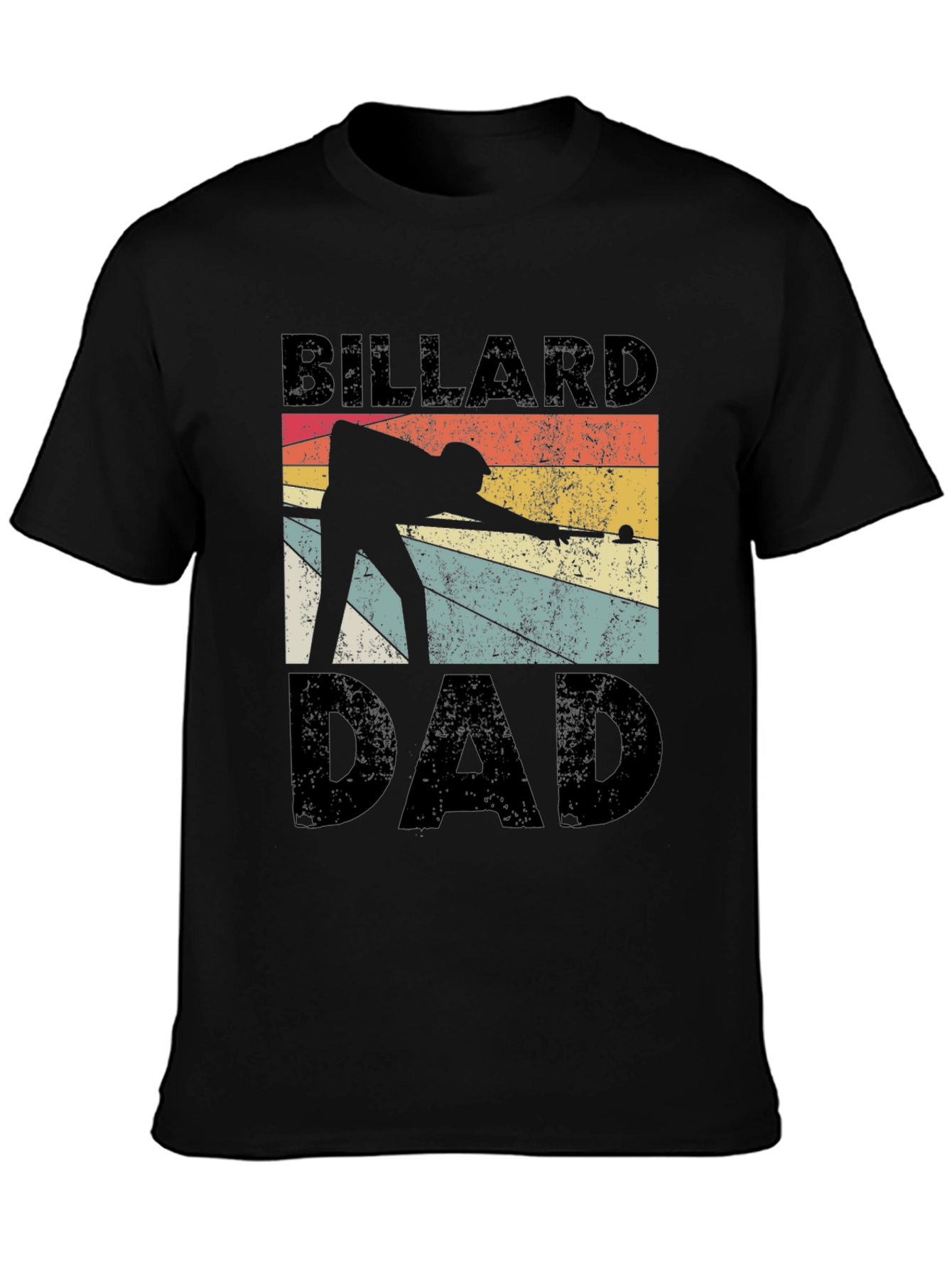 Billiard Dad Graphic T-Shirt - Retro Style