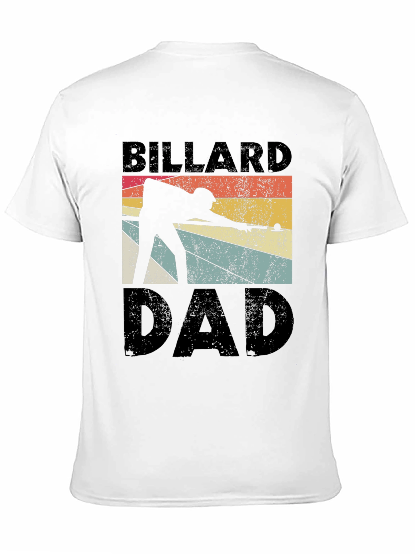 Billiard Dad Graphic T-Shirt - Retro Style
