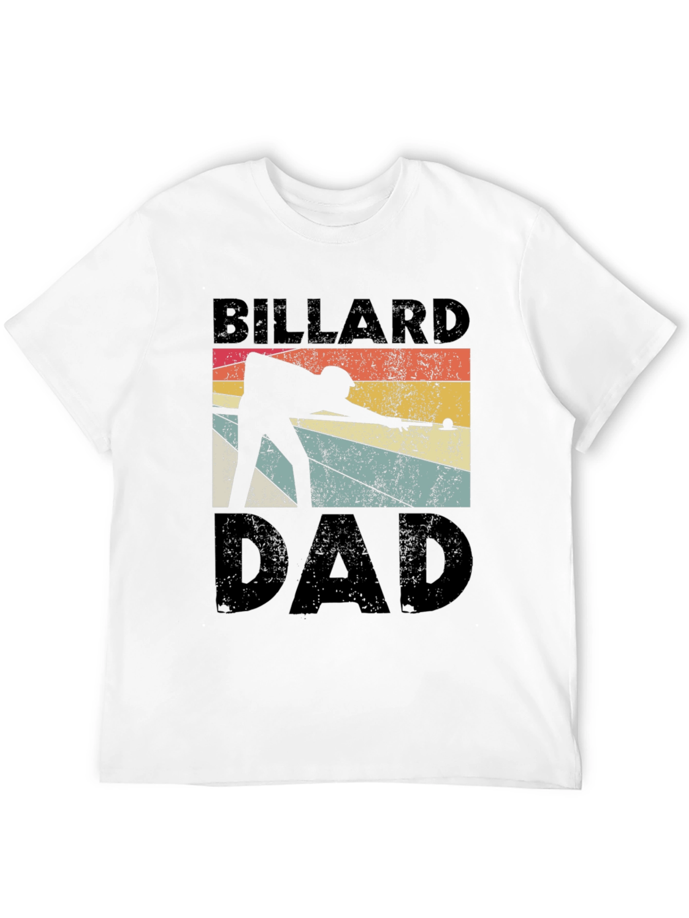 Billiard Dad Graphic T-Shirt - Retro Style