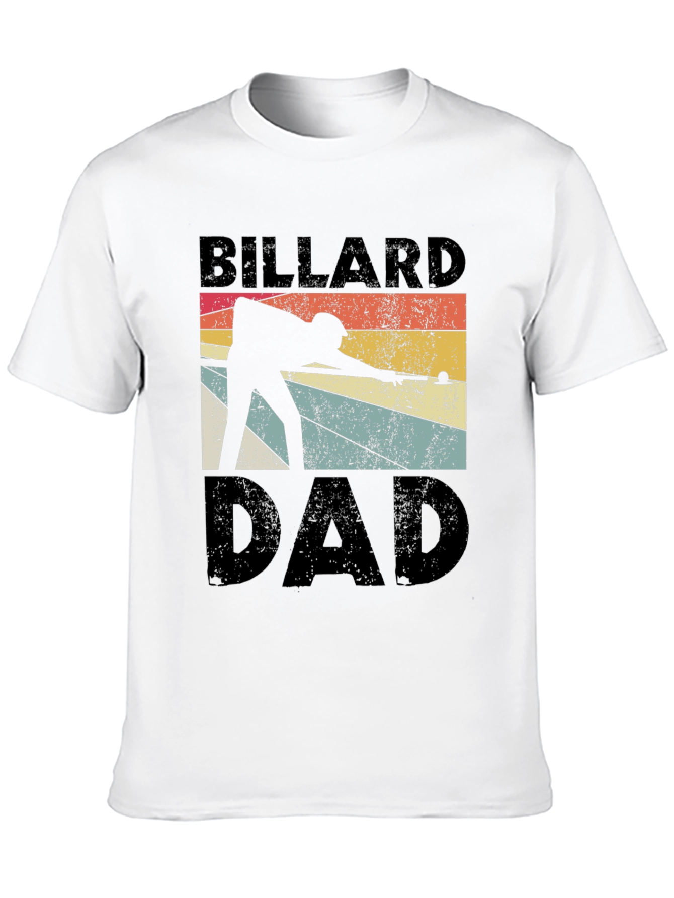 Billiard Dad Graphic T-Shirt - Retro Style