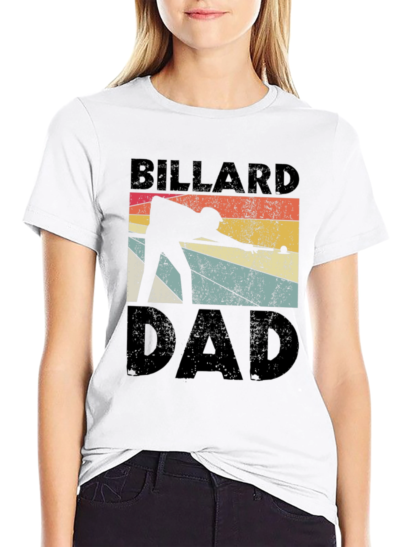 Billiard Dad Graphic T-Shirt - Retro Style