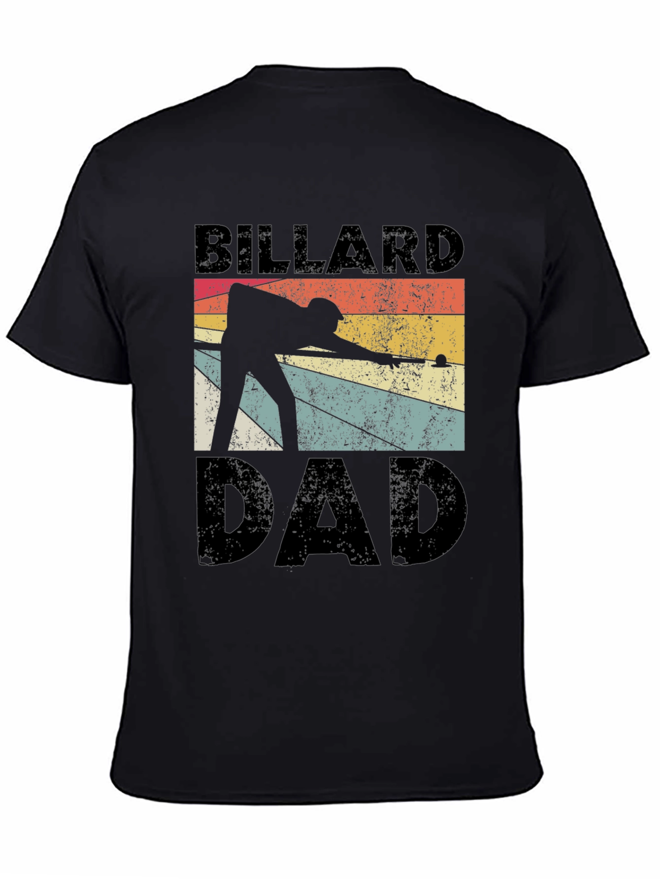 Billiard Dad Graphic T-Shirt - Retro Style