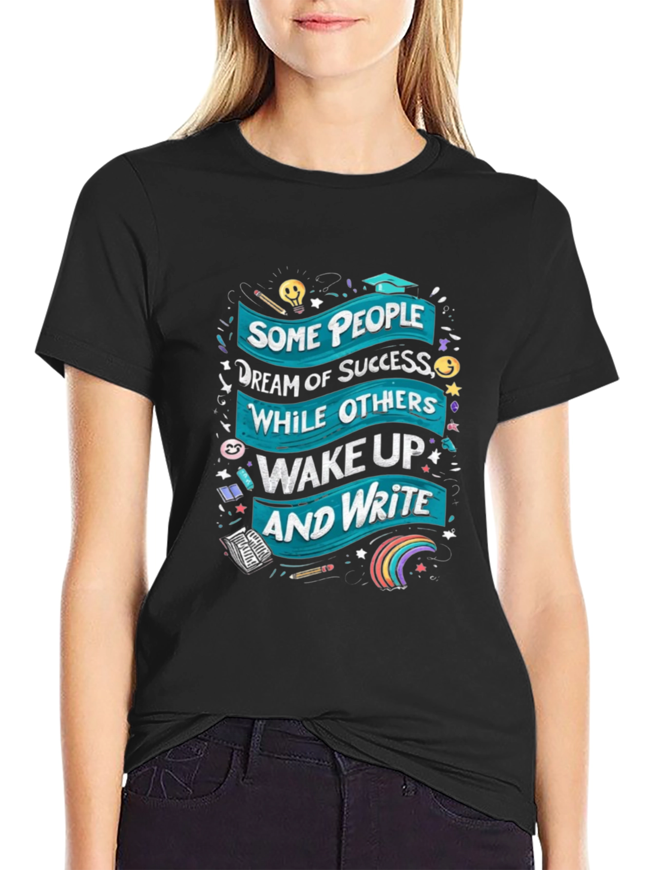 Motivational Writers T-Shirt - Dream of Success