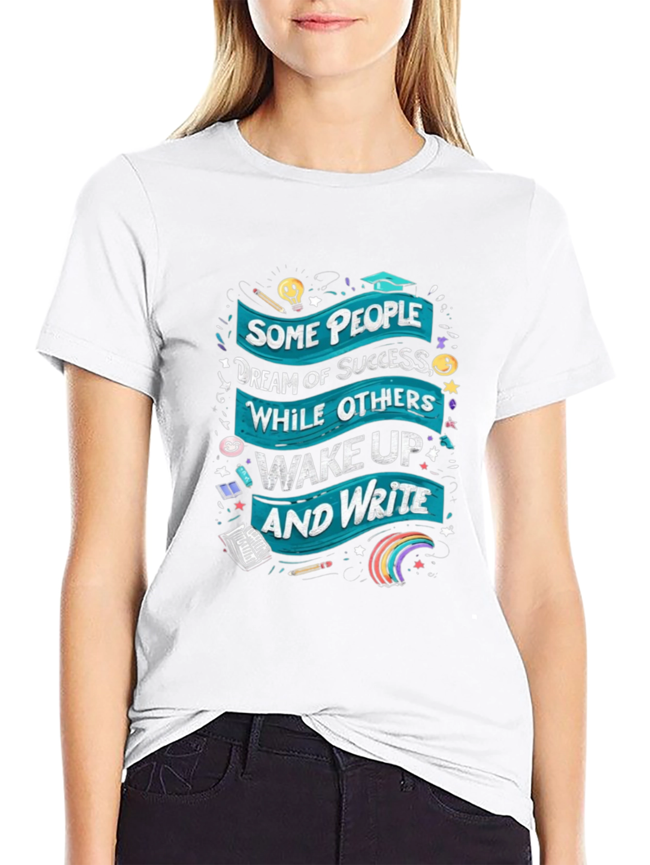 Motivational Writers T-Shirt - Dream of Success