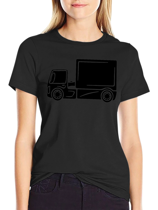 Black Truck Graphic Tee - Classic Design