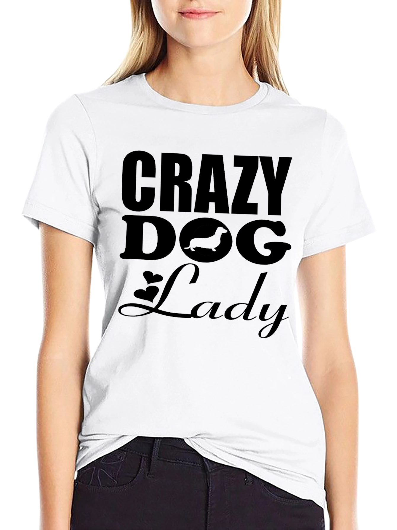Crazy Dog Lady Graphic Tee - Unisex Fit