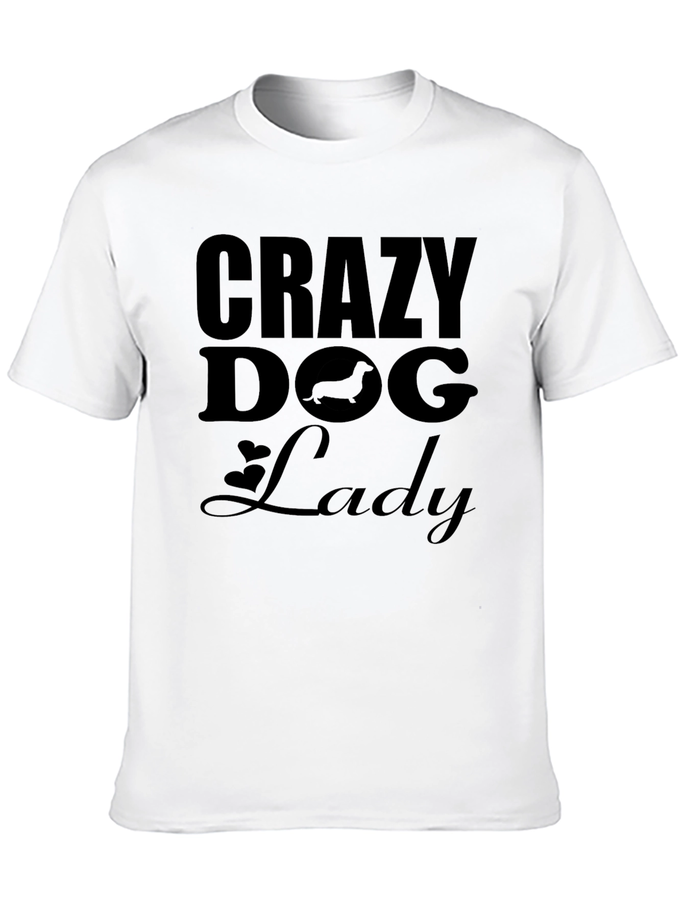 Crazy Dog Lady Graphic Tee - Unisex Fit