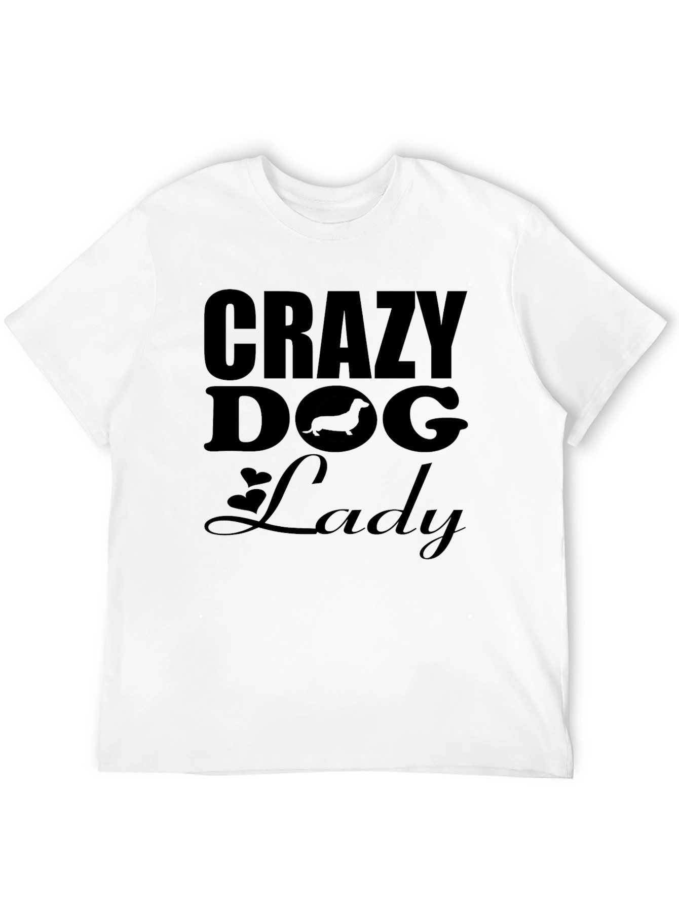 Crazy Dog Lady Graphic Tee - Unisex Fit
