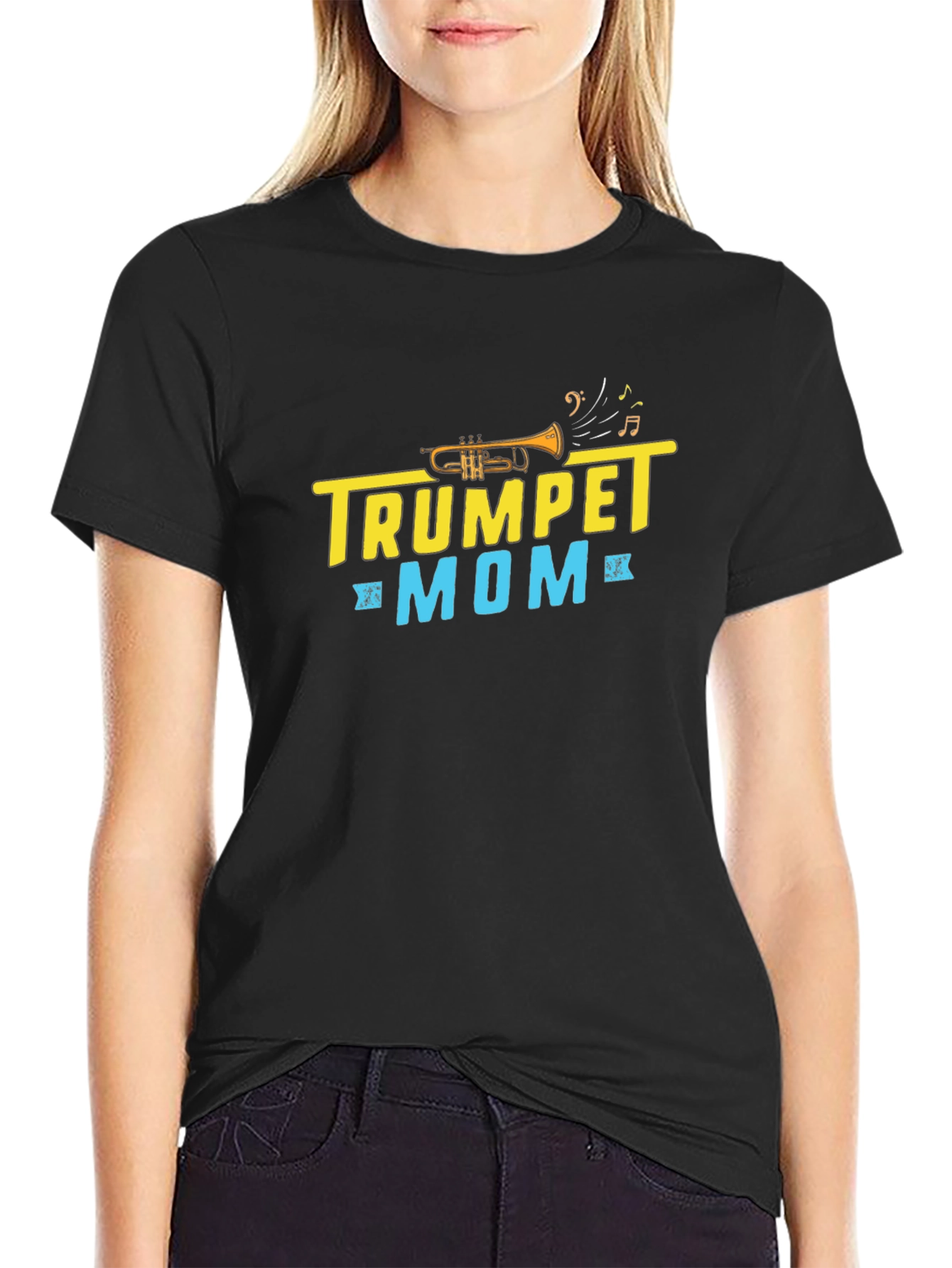 Trumpet Mom T-Shirt - Music Lover Tee