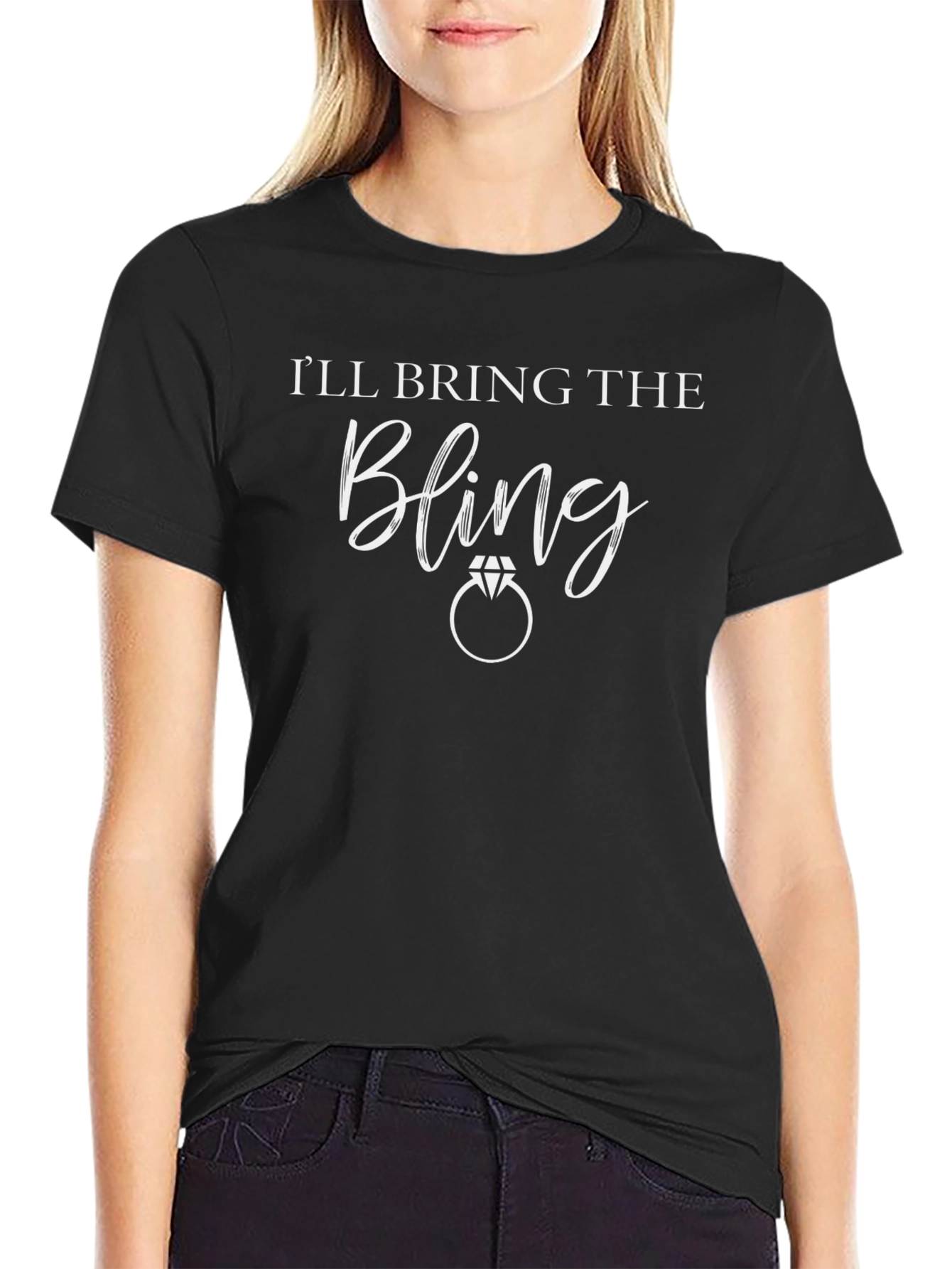 Ill Bring The Bling Bridal Party T-Shirt