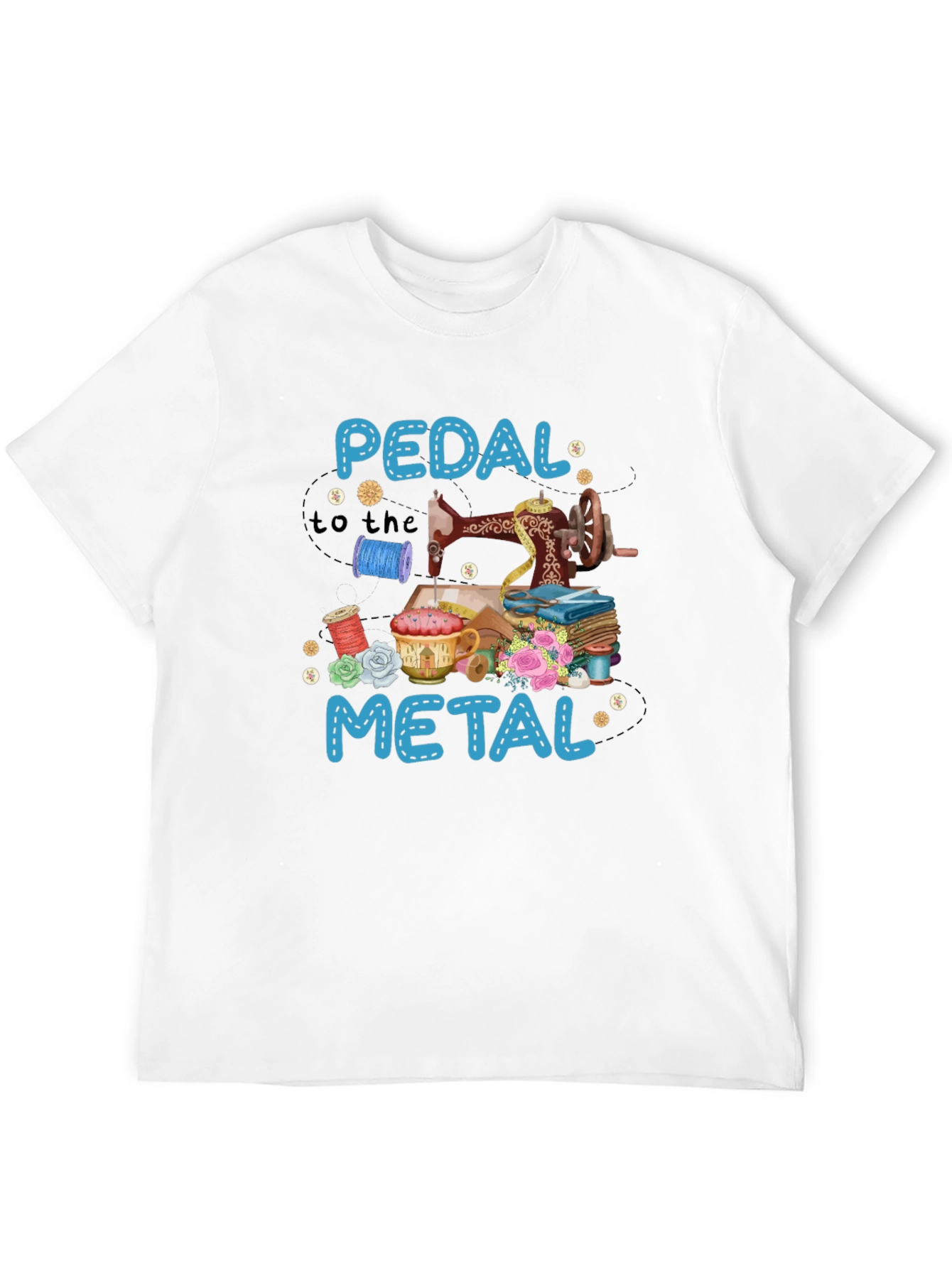 Pedal to the Metal Sewing T-Shirt
