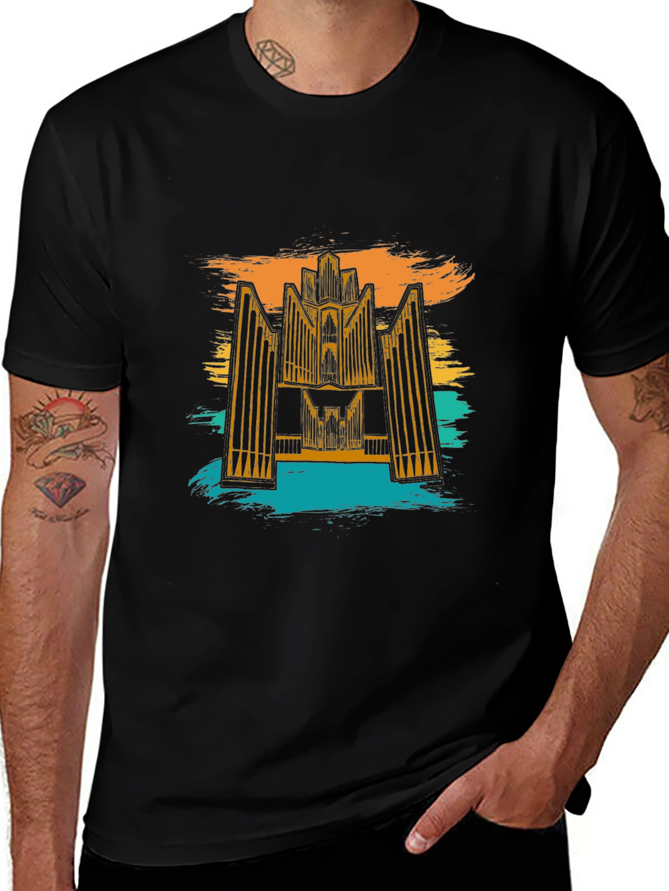 Retro Organ Music T-Shirt