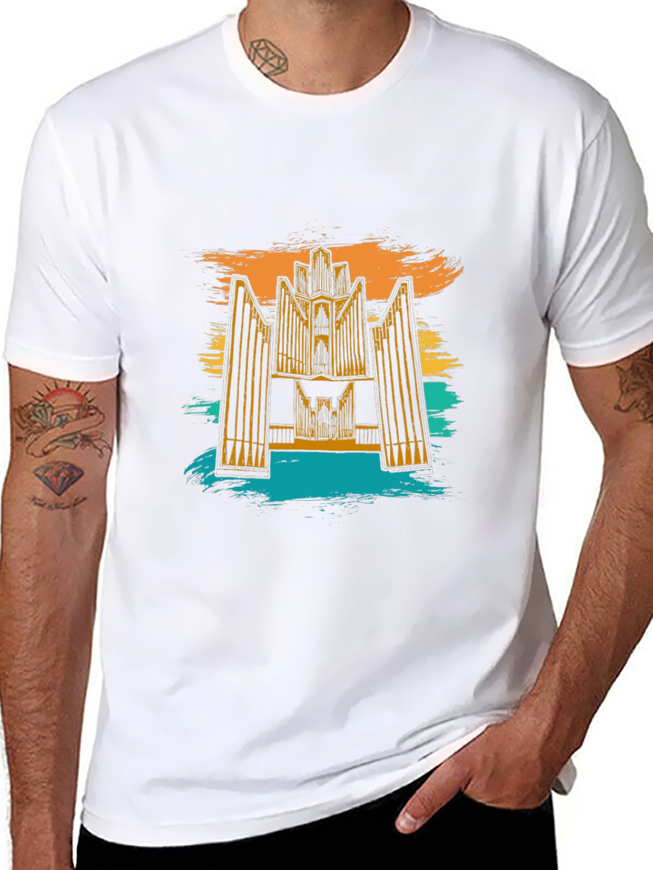 Retro Organ Music T-Shirt