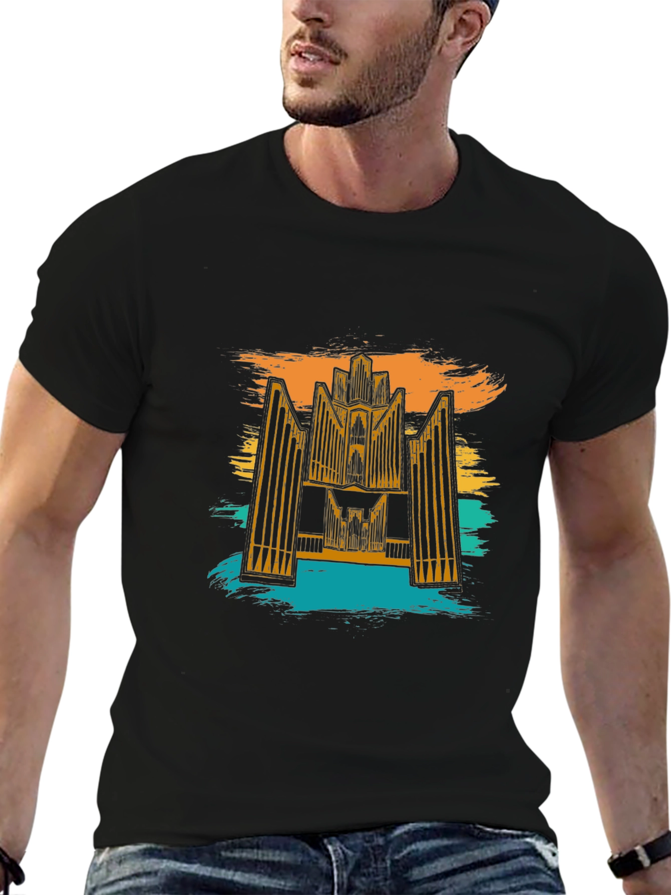 Retro Organ Music T-Shirt