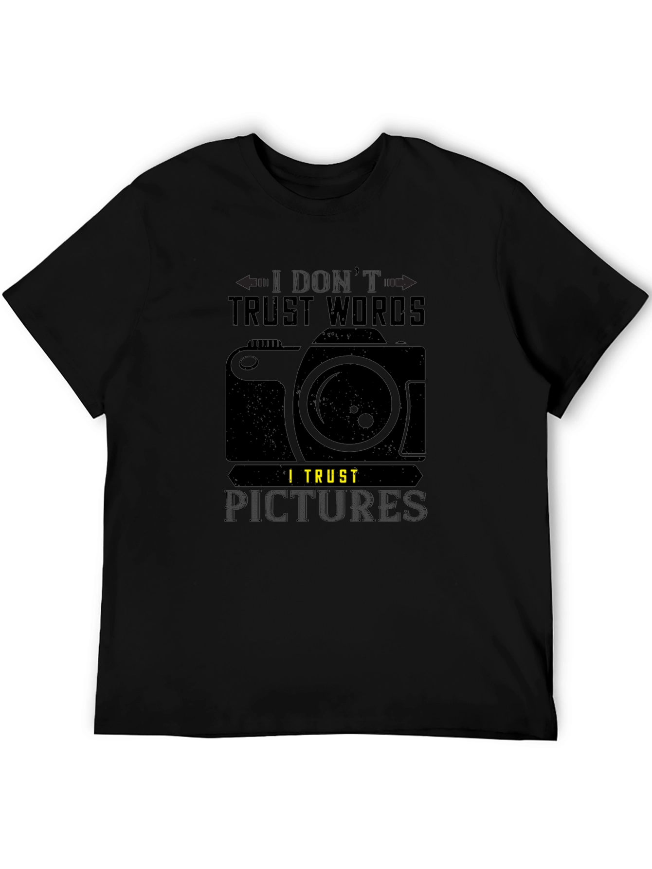 I Trust Pictures Mens Graphic T-Shirt