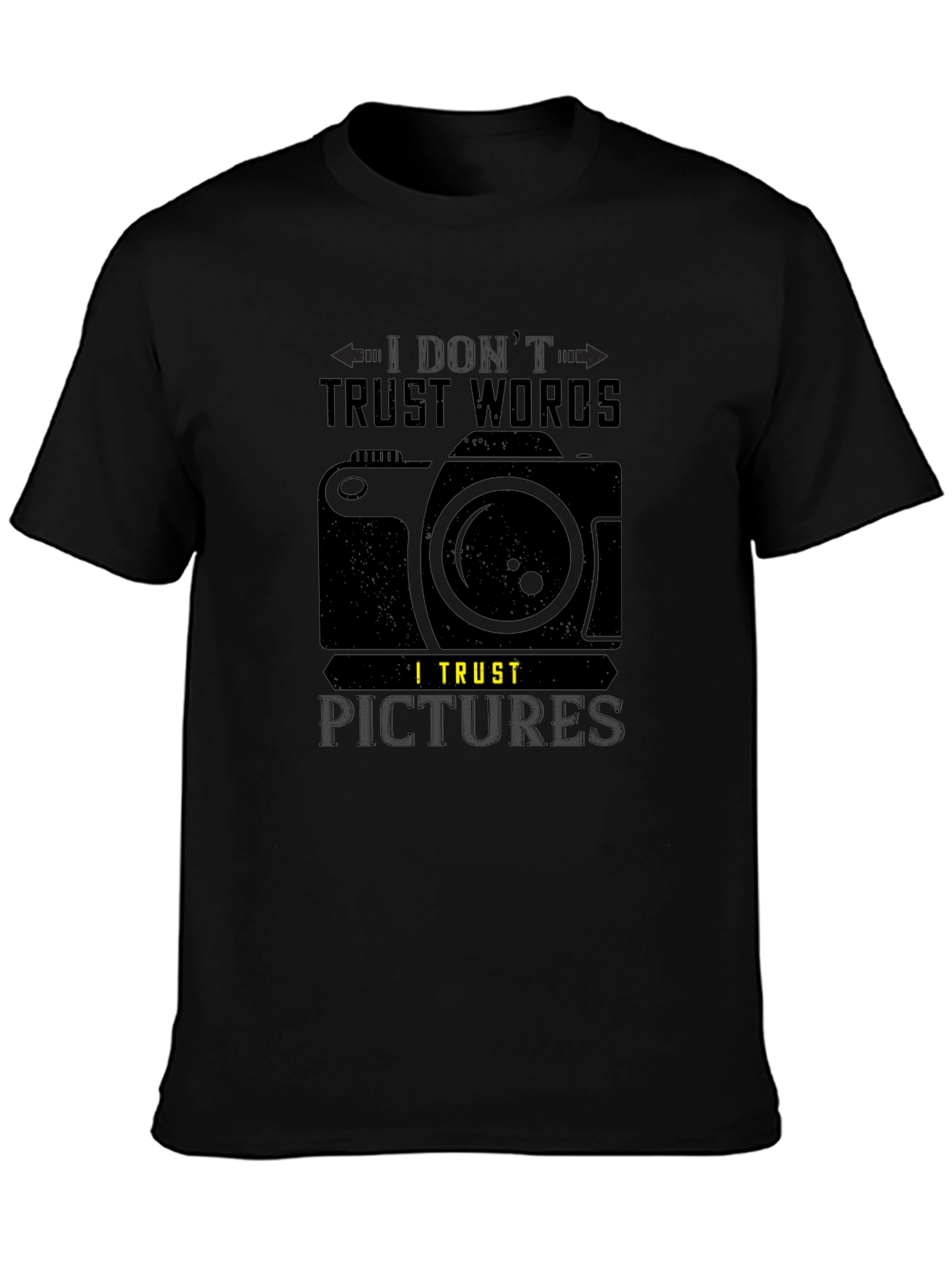 I Trust Pictures Mens Graphic T-Shirt