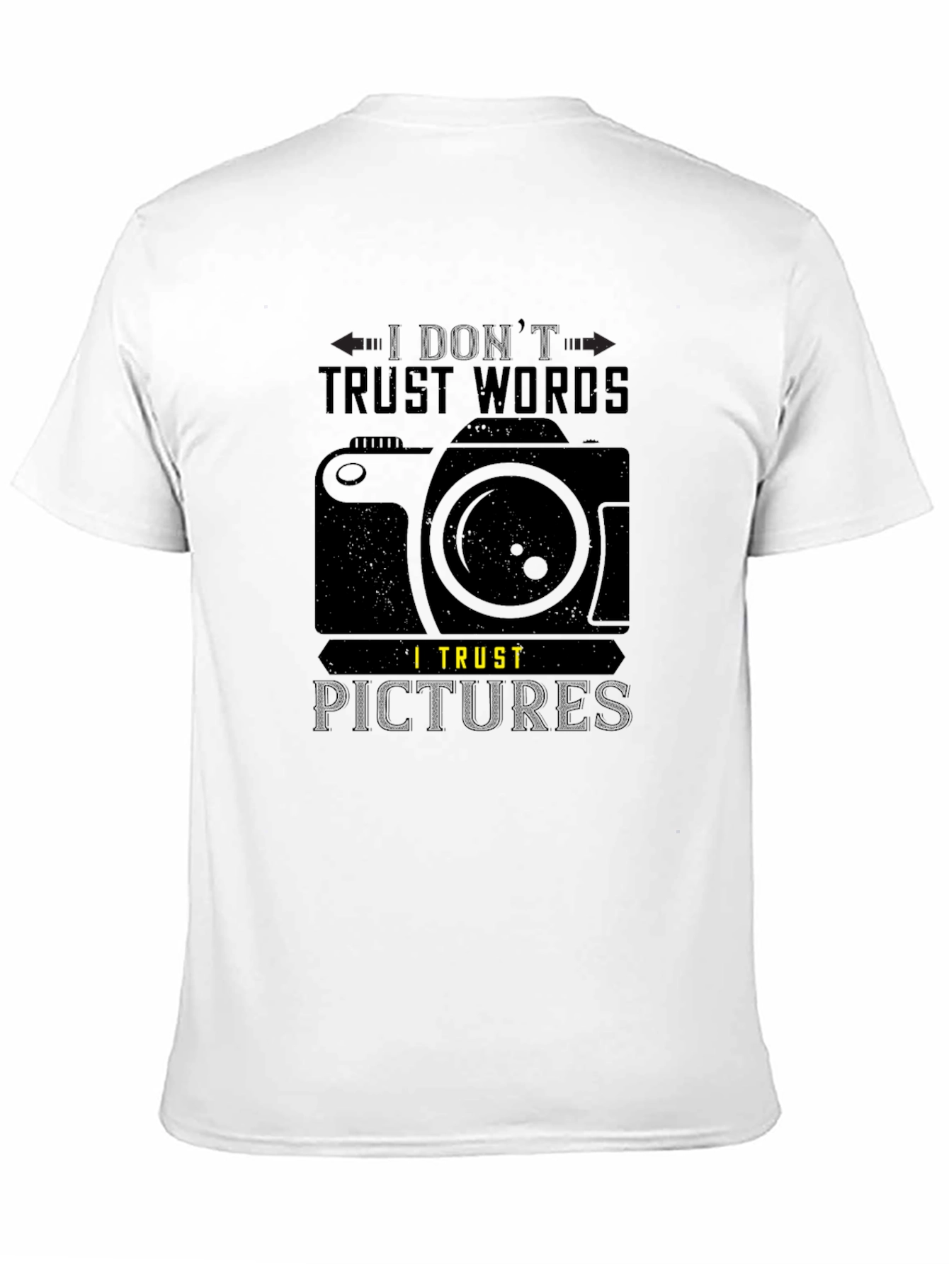 I Trust Pictures Mens Graphic T-Shirt